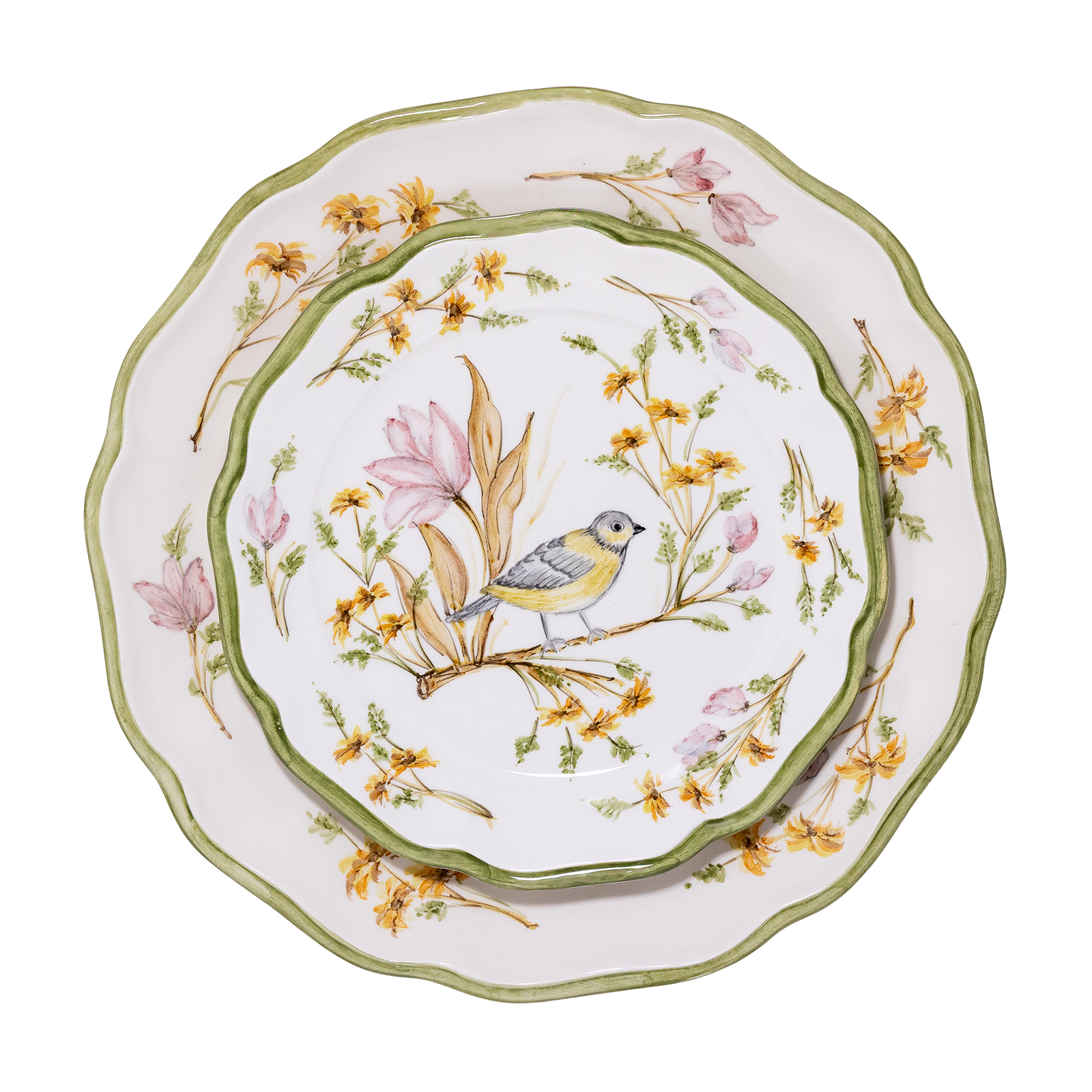 Whisper of the Garden Dinner Plate Set of 4