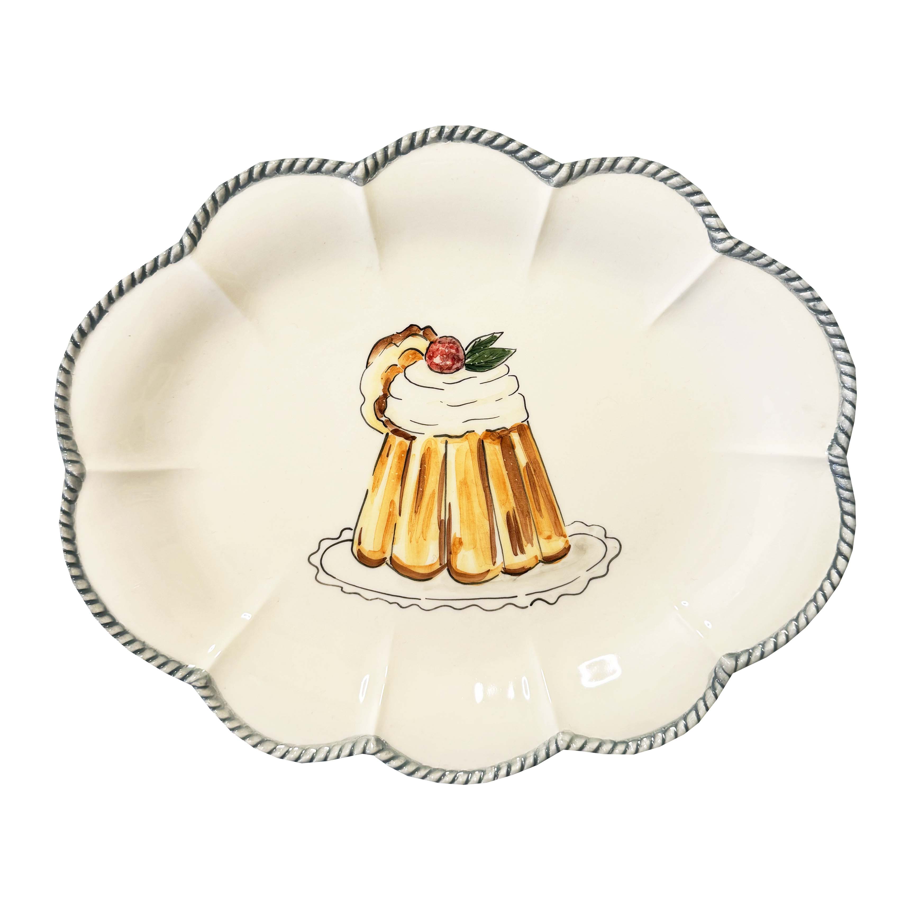 Breakfast Set-Of-Six Dinner Plates