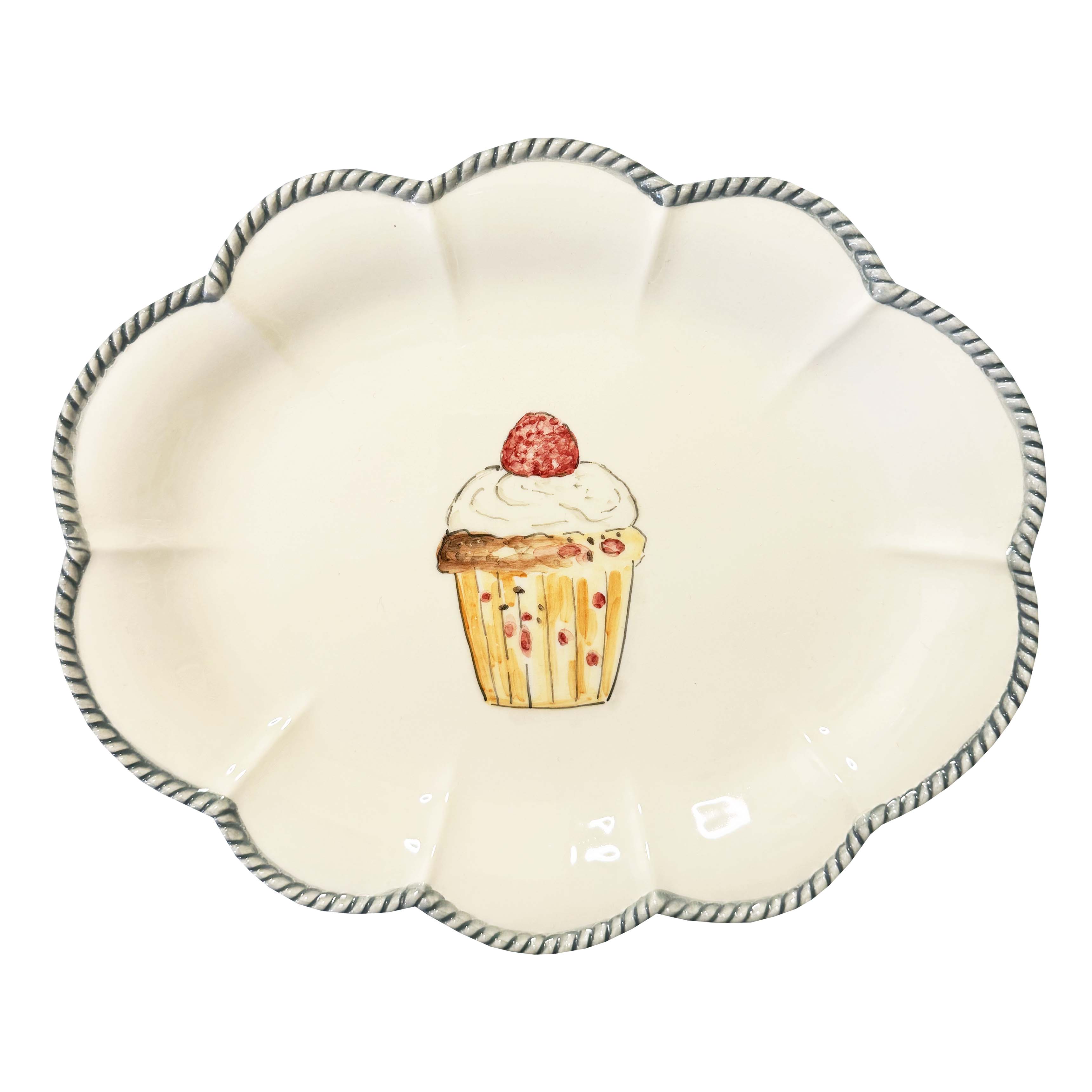 Breakfast Set-Of-Six Dinner Plates