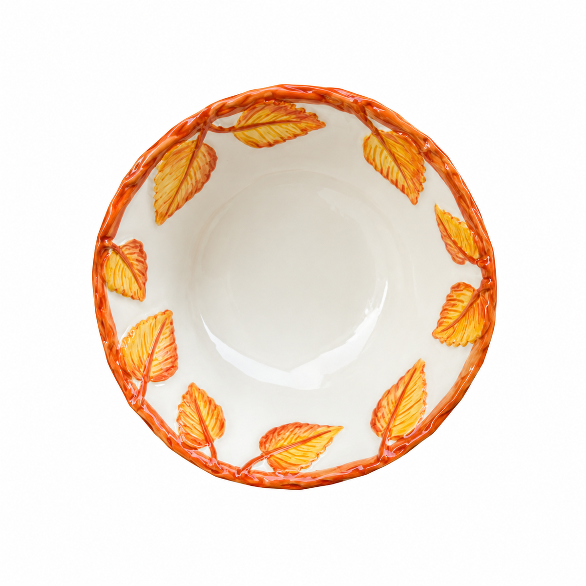 Orange Foliage Bowl