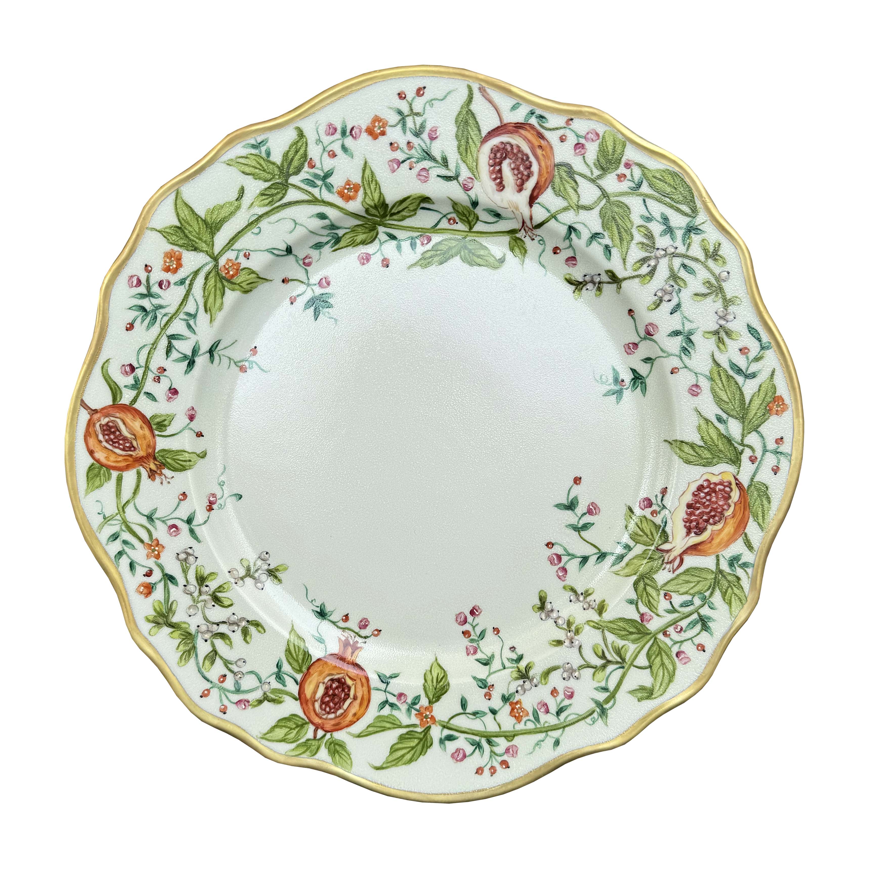 Pomegranate Dinner Plate