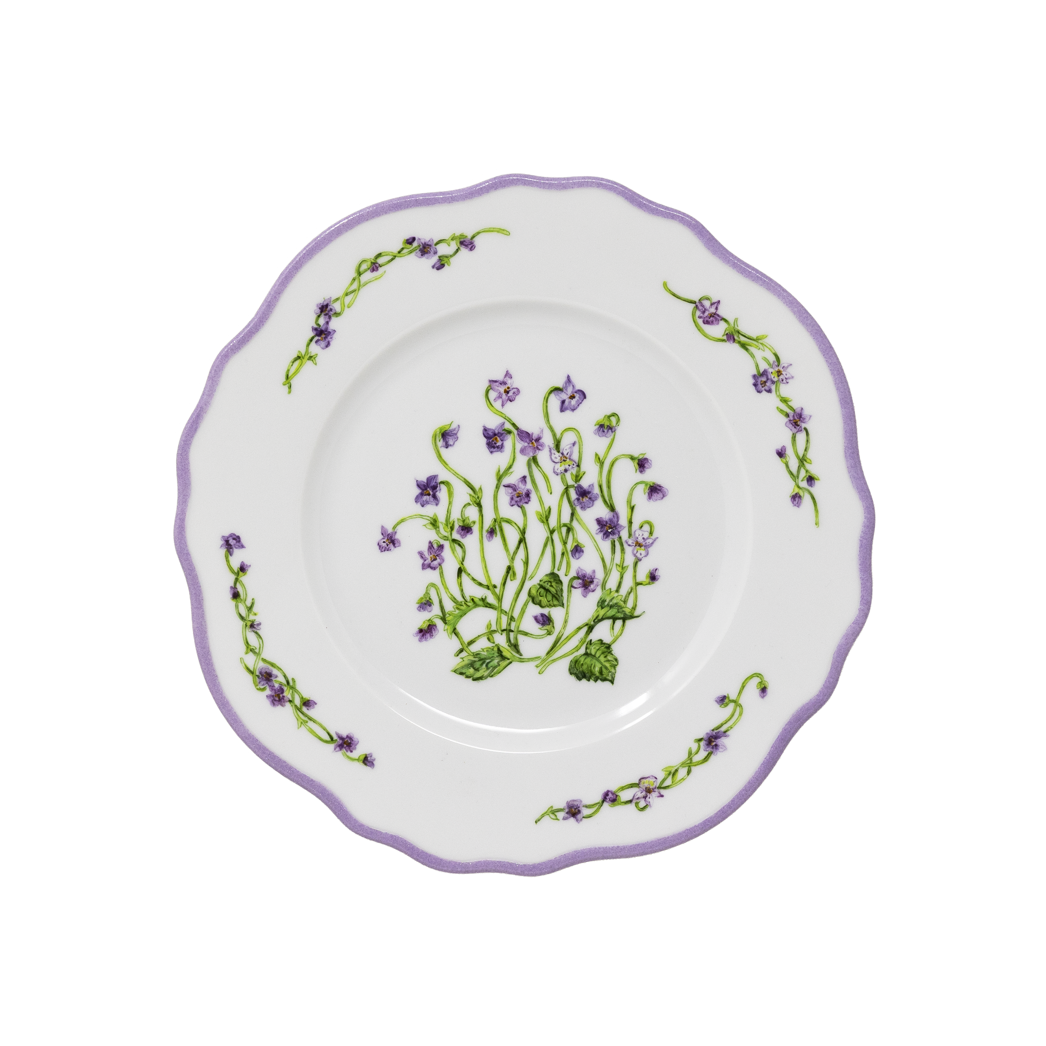 Floral Dessert Plates Set of 6