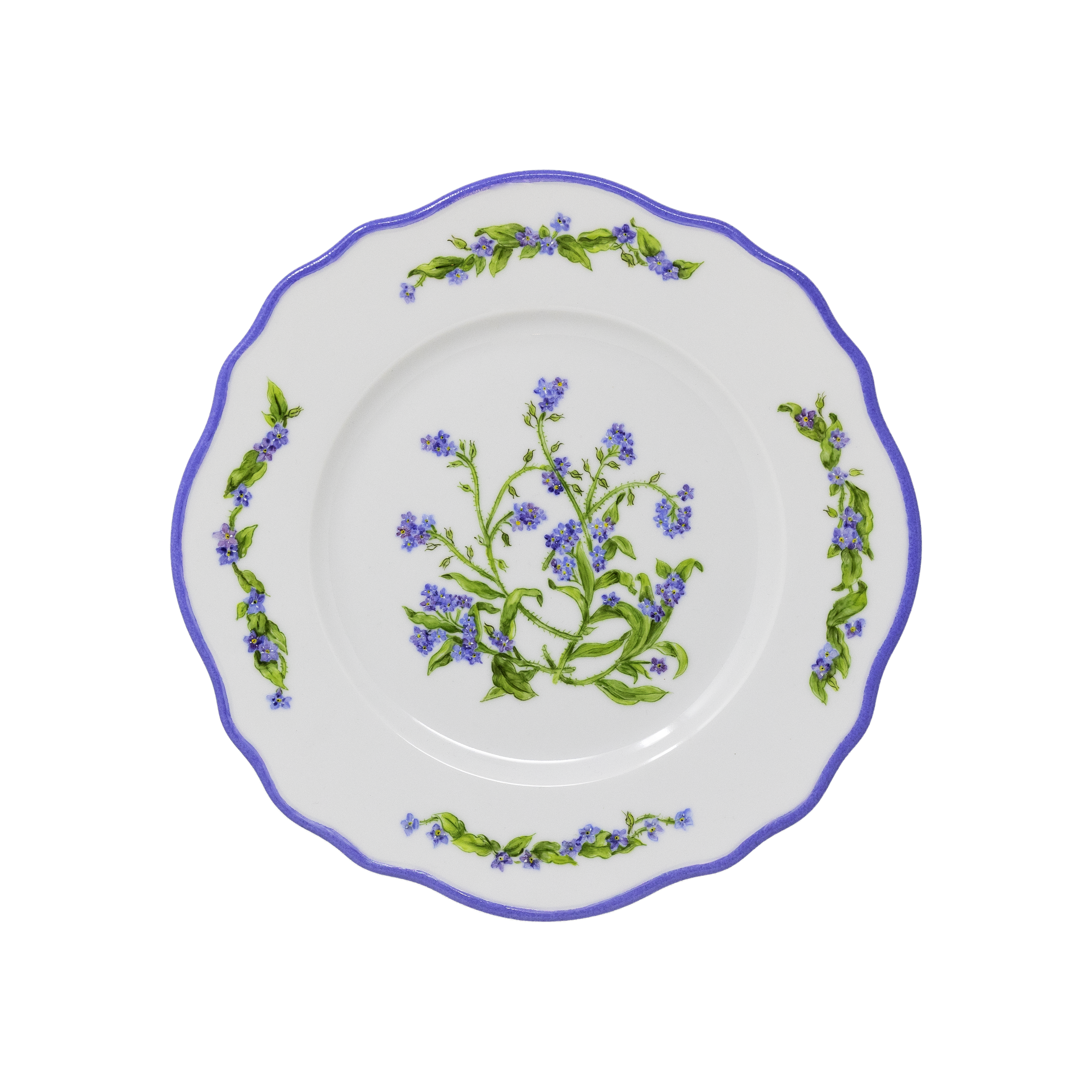 Floral Dessert Plates Set of 6