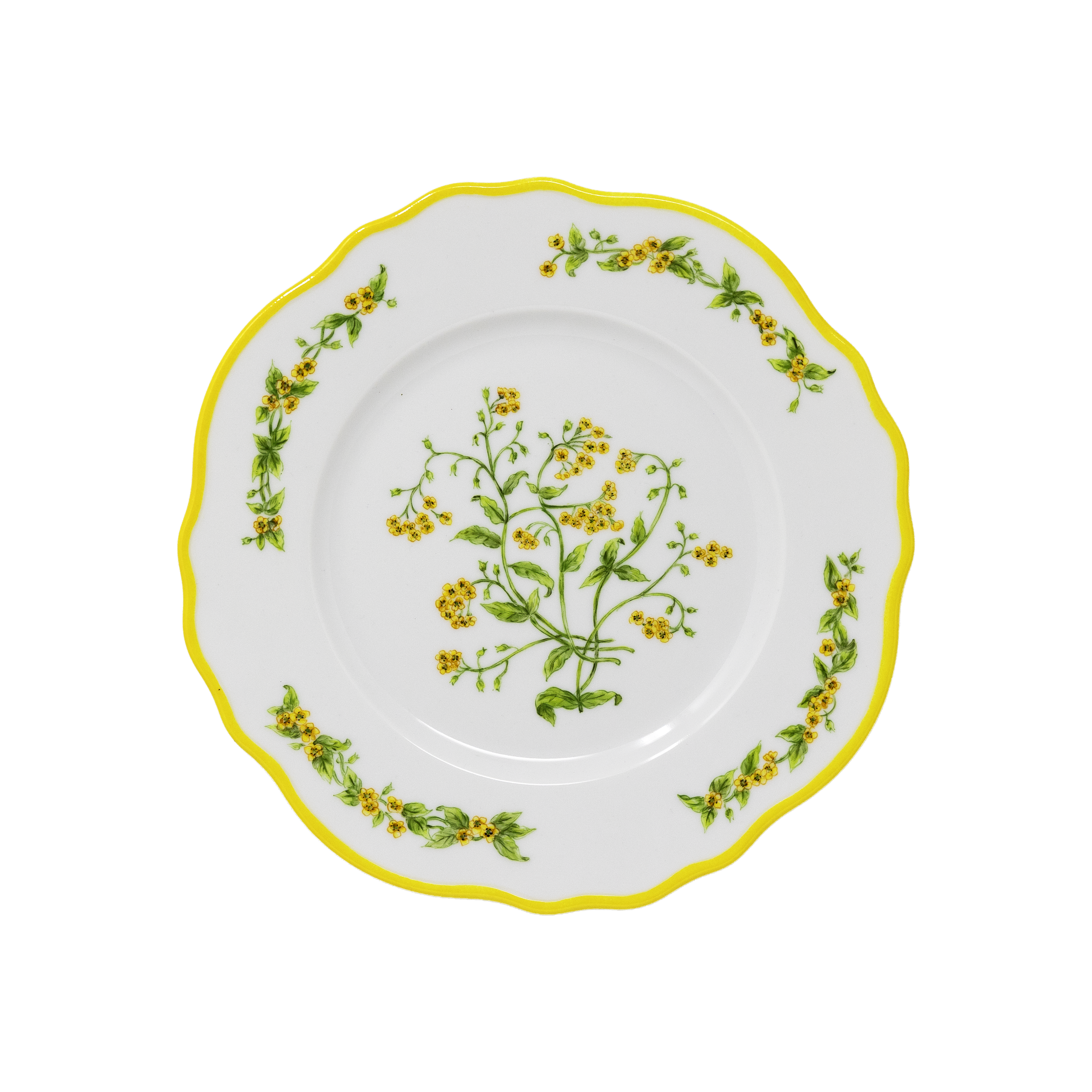 Floral Dessert Plates Set of 6