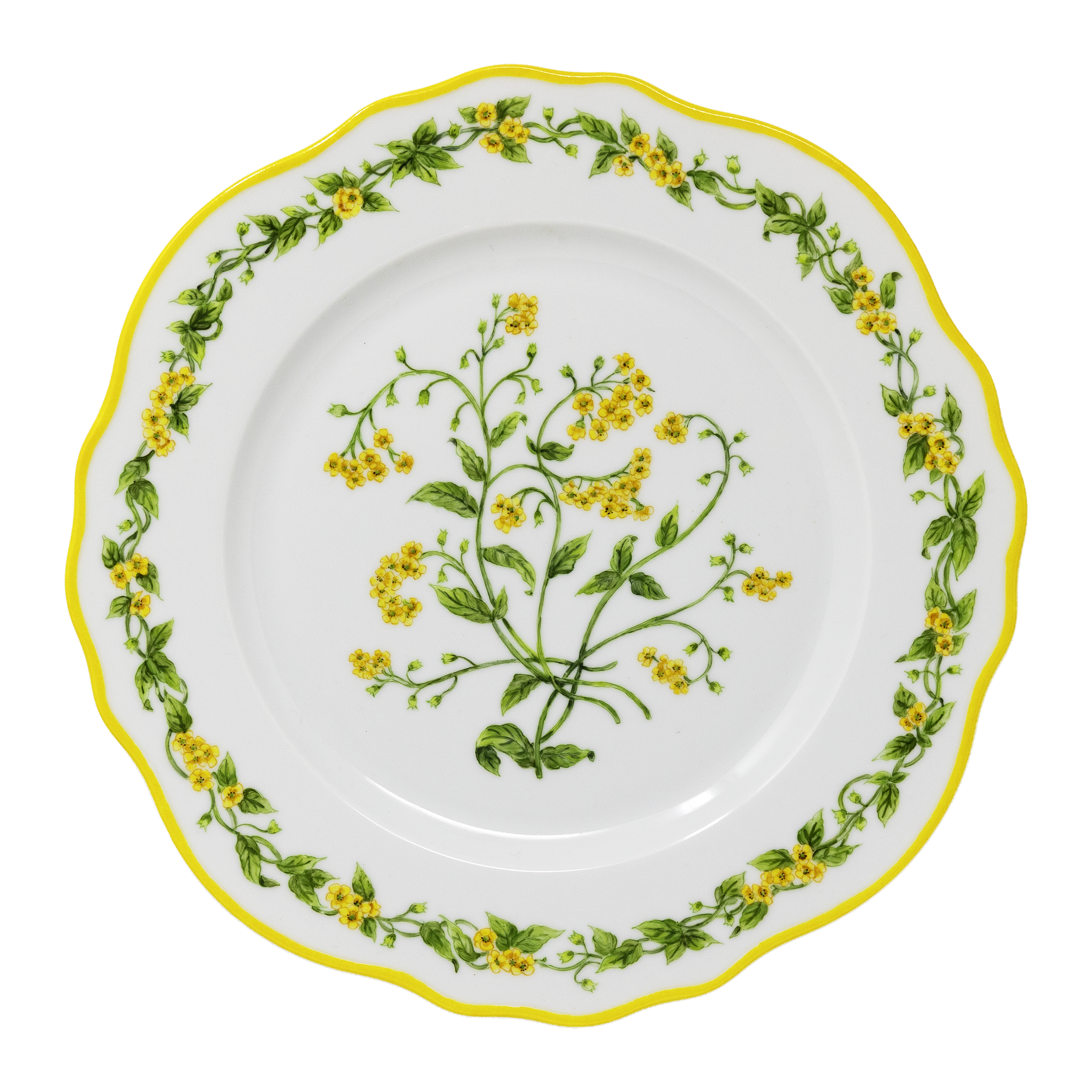 Floral Dinner Plates Set of 6