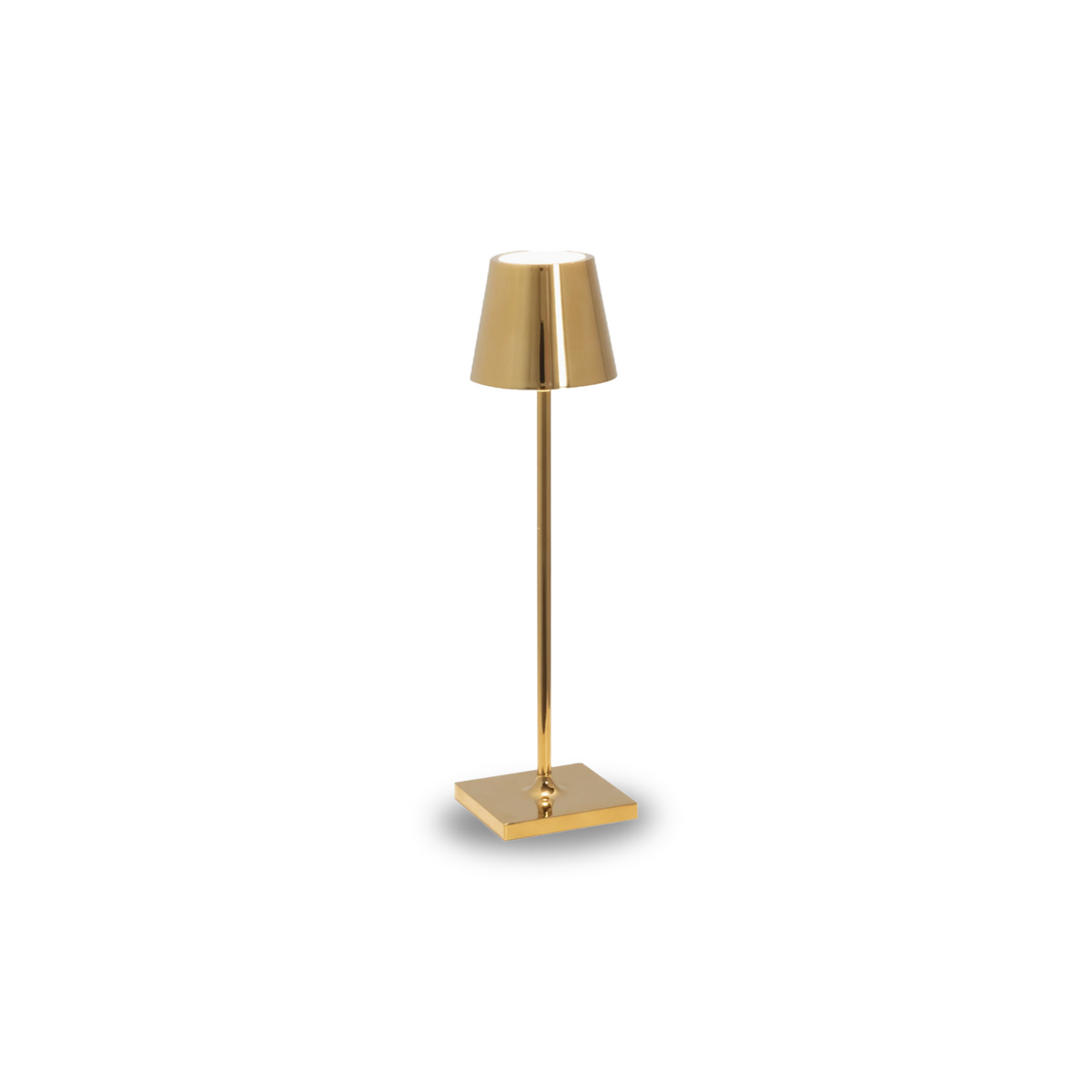 Golden Cordless Lamp