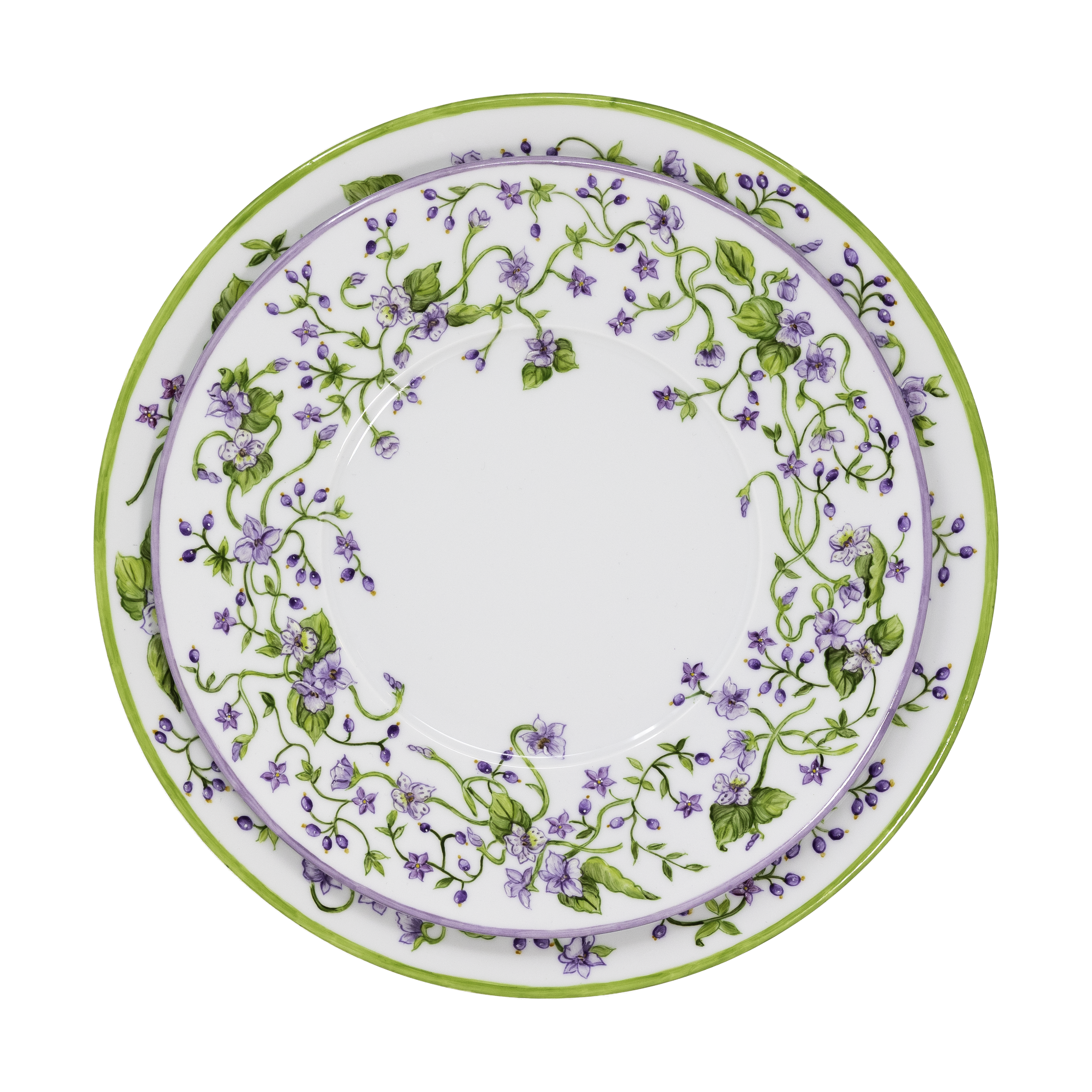 Lilac Dinner Plate