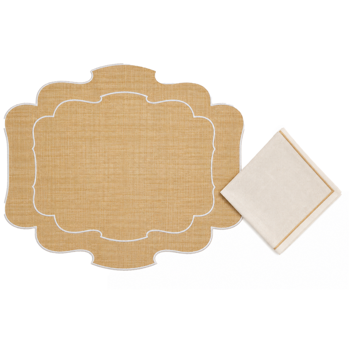 Nut Placemat & Napkin Set