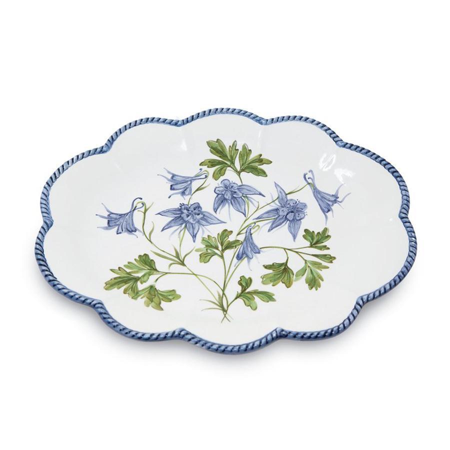 Flower Set-Of-Six Dessert Plates