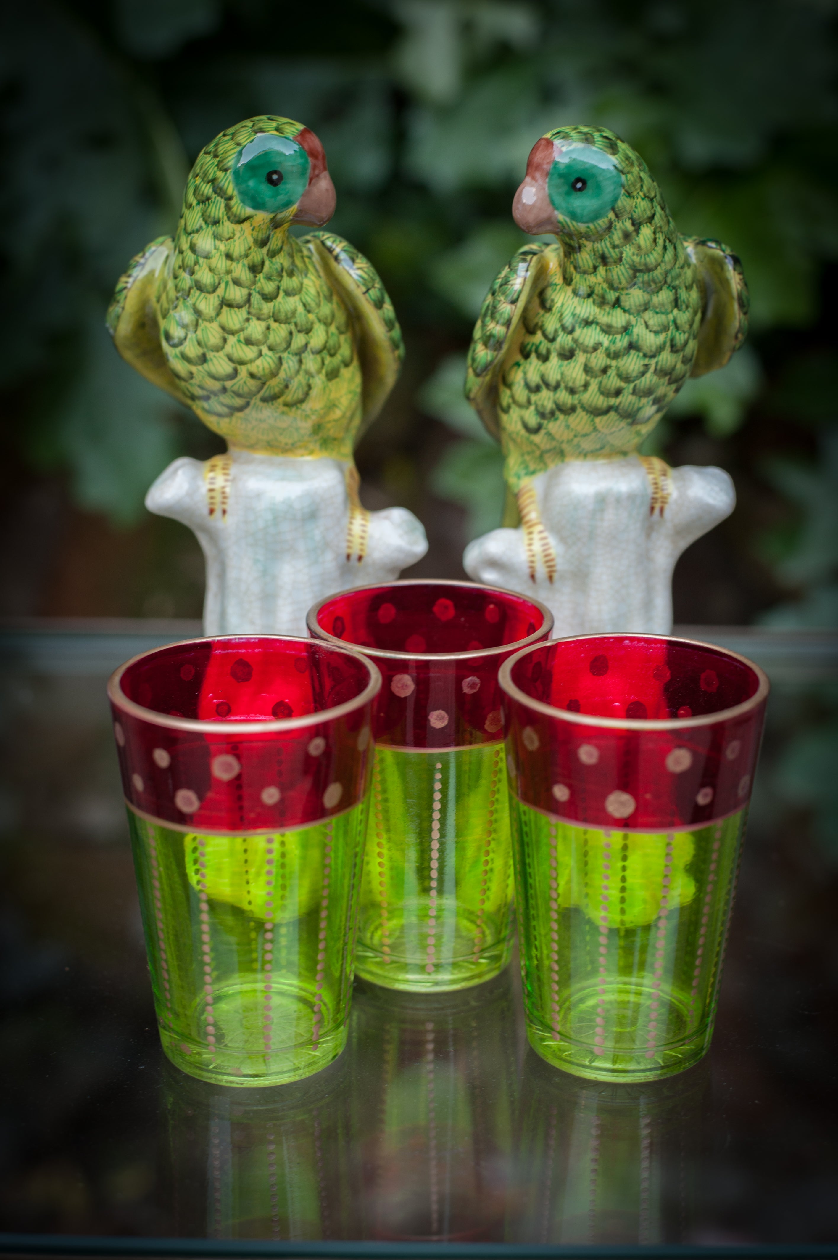 Green Parrots
