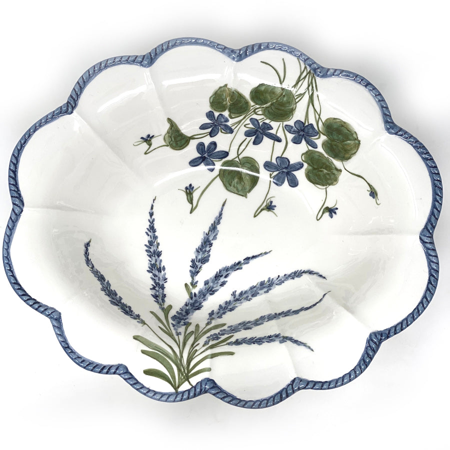 Serving Flower Salad Bowl