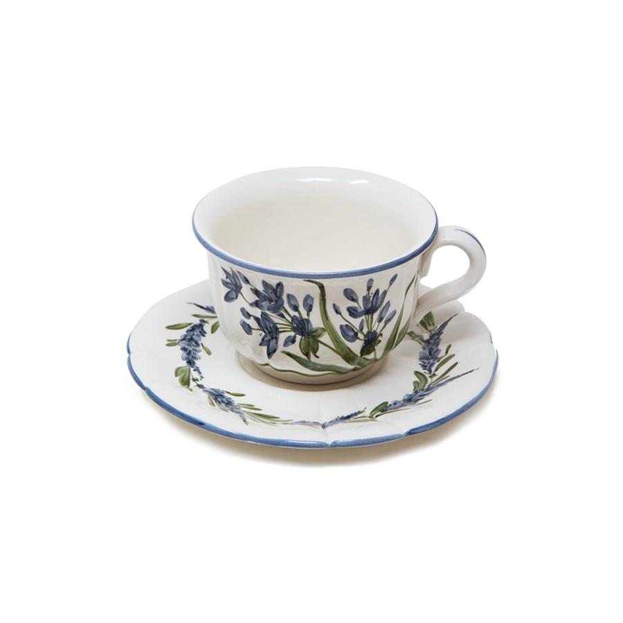 Flower Set-Of-Six Tea Cups