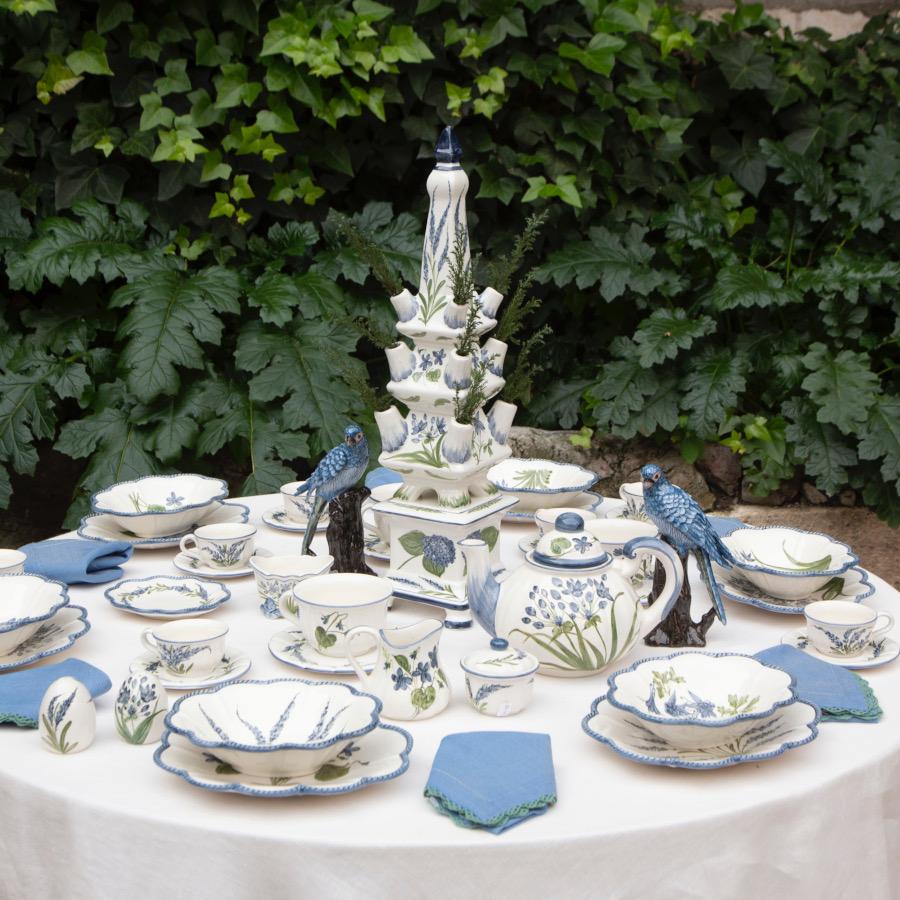 Flower Set-Of-Six Soup Plates