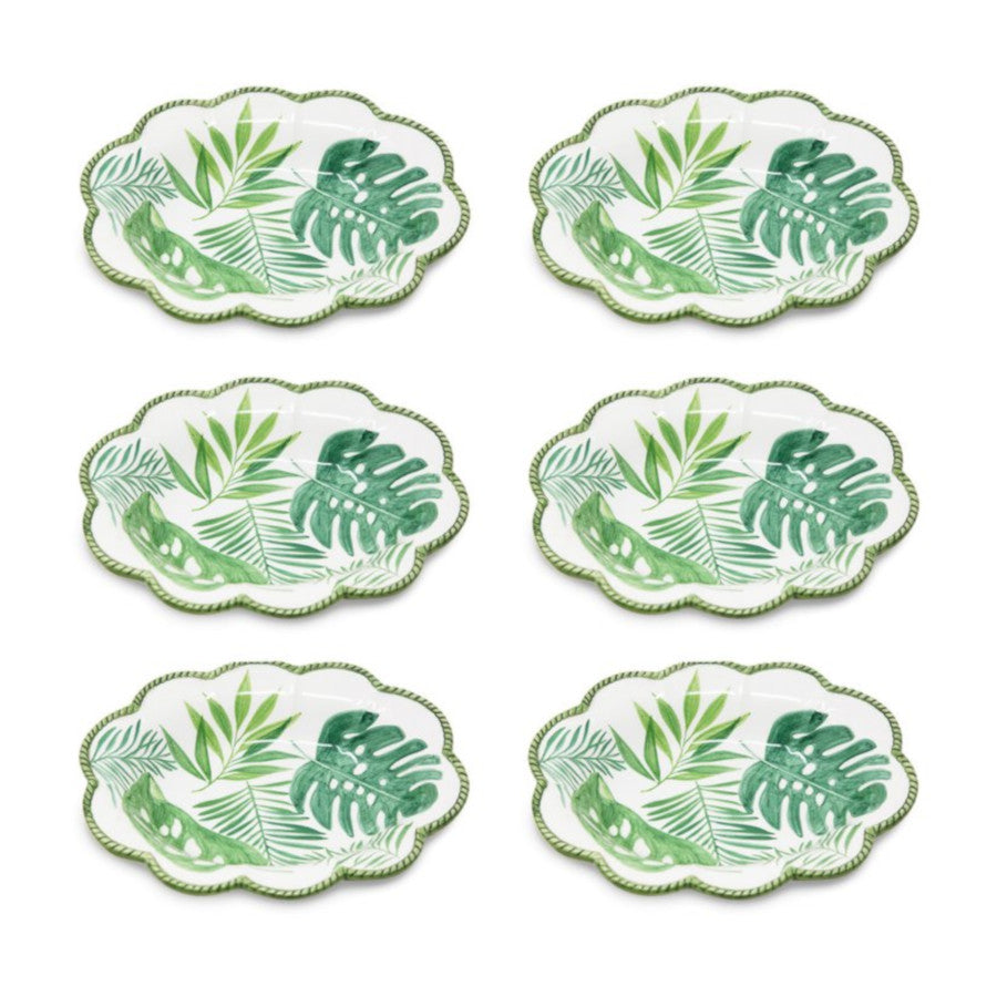 Garden Set-Of-Six Soup Plates