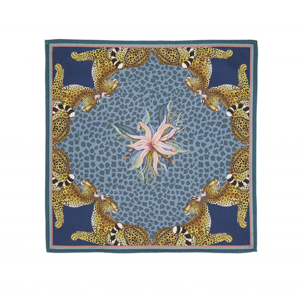 Ardmore Leopard Lily Napkins Set of 2