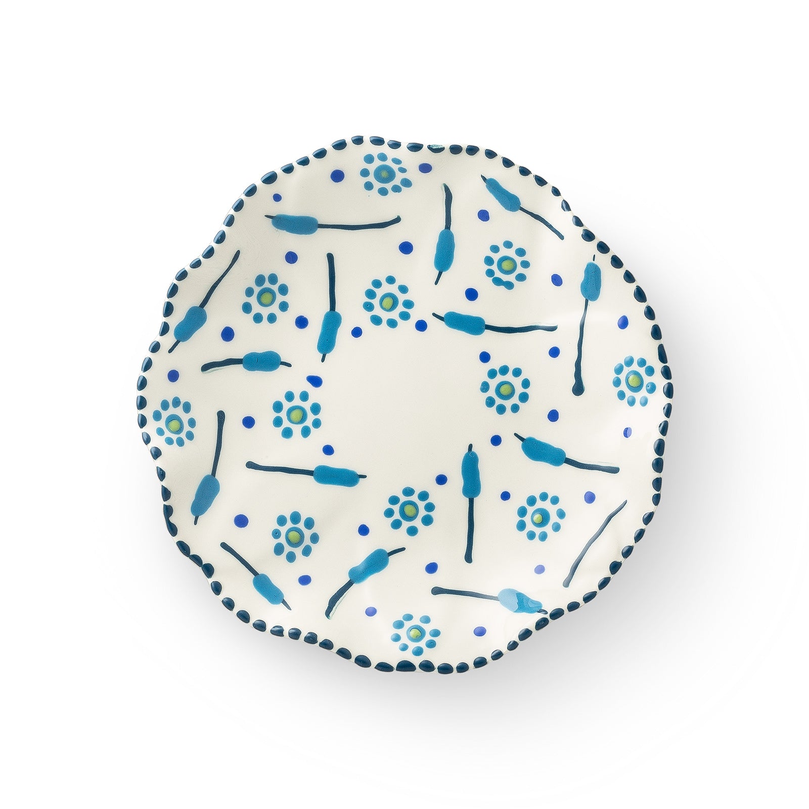 Twilly Tea Cup - Turquoise Pattern