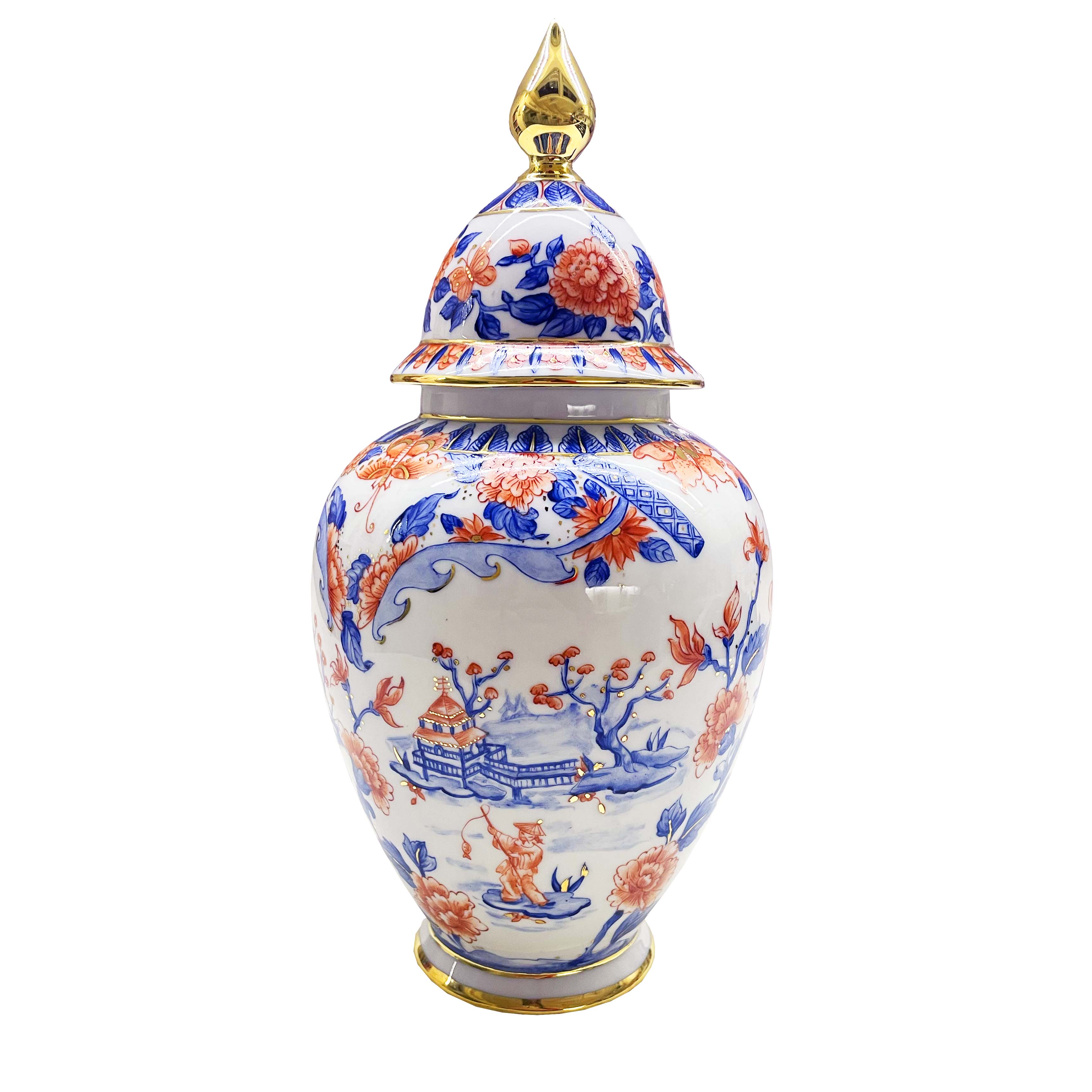 Pagoda Temple Jar Big