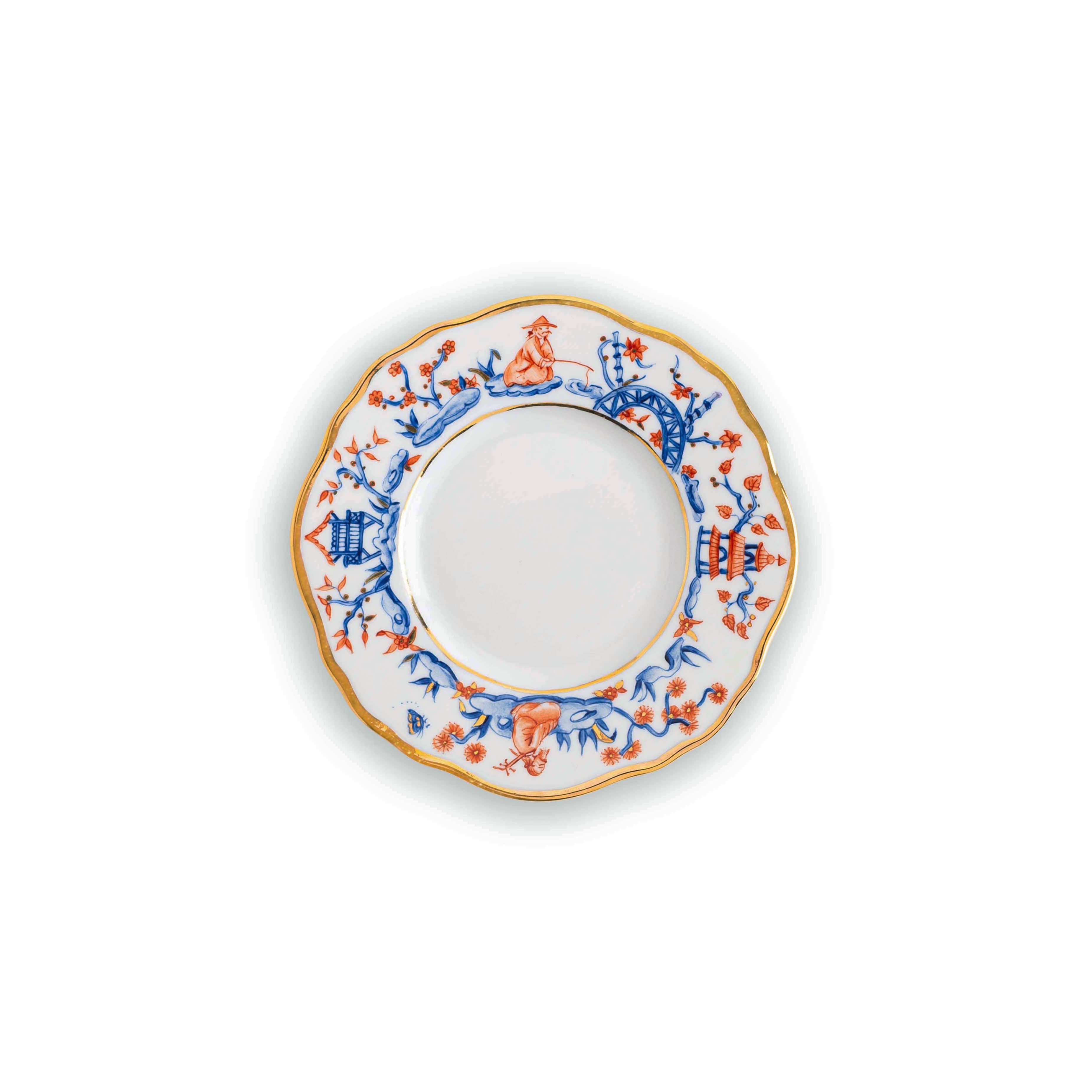 Pagoda Bread Plate