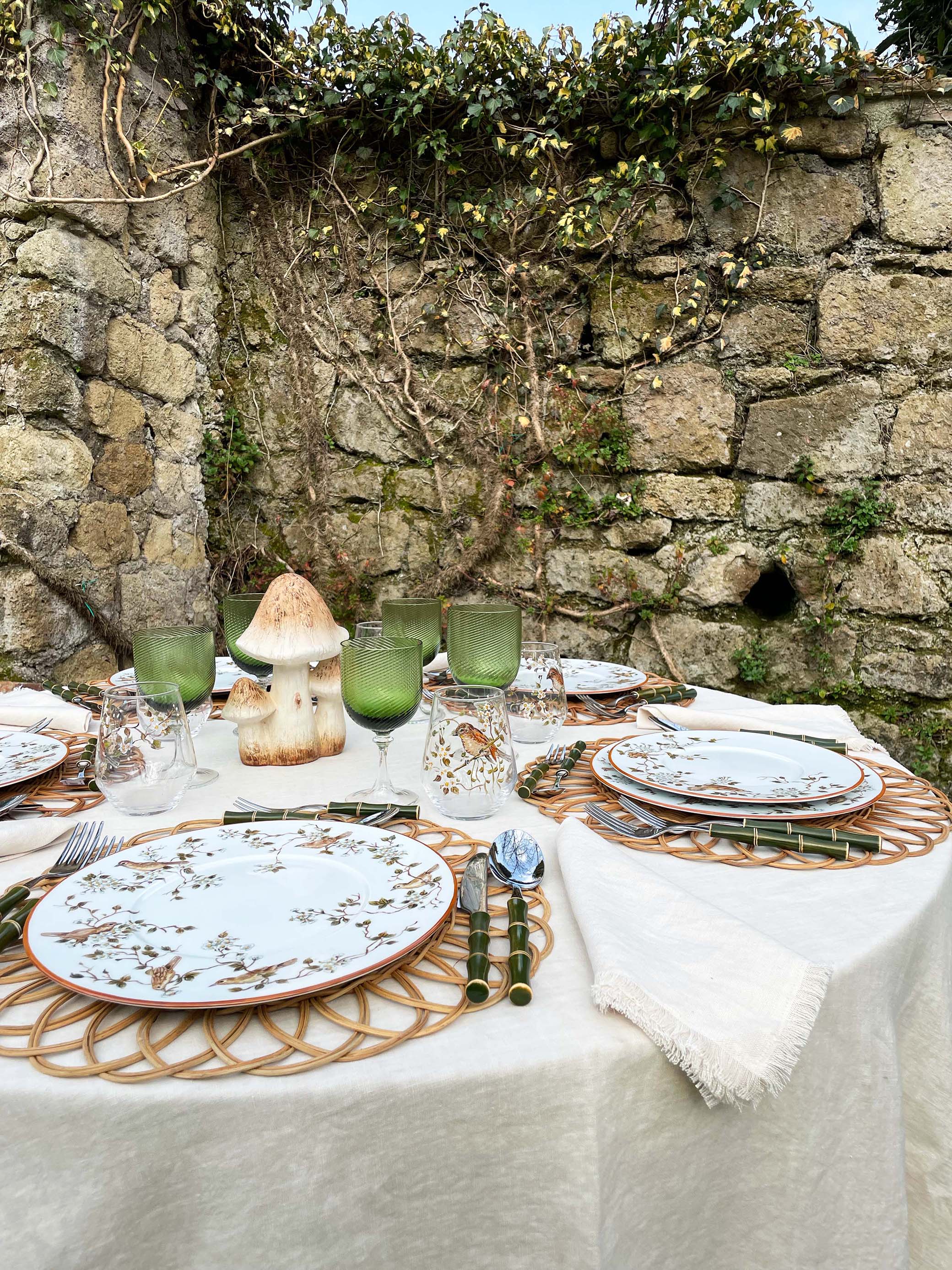 Cream Tablecloth