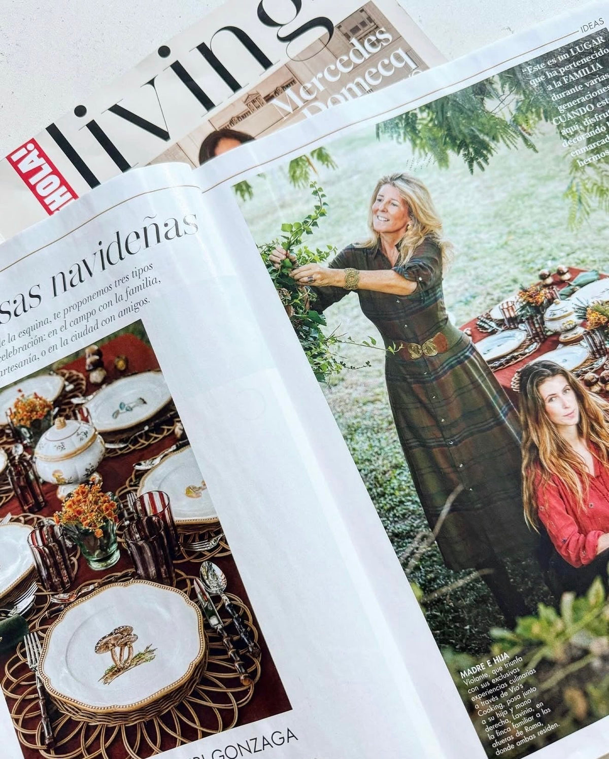 Vio's Featured on Hola Living Magazine