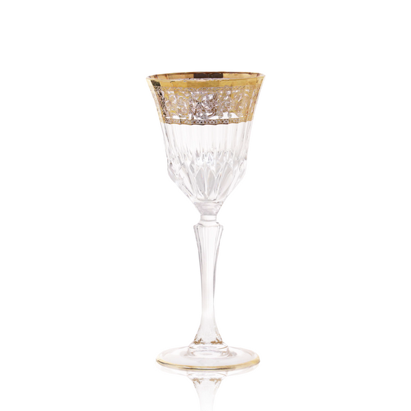 Golden Wine Glass