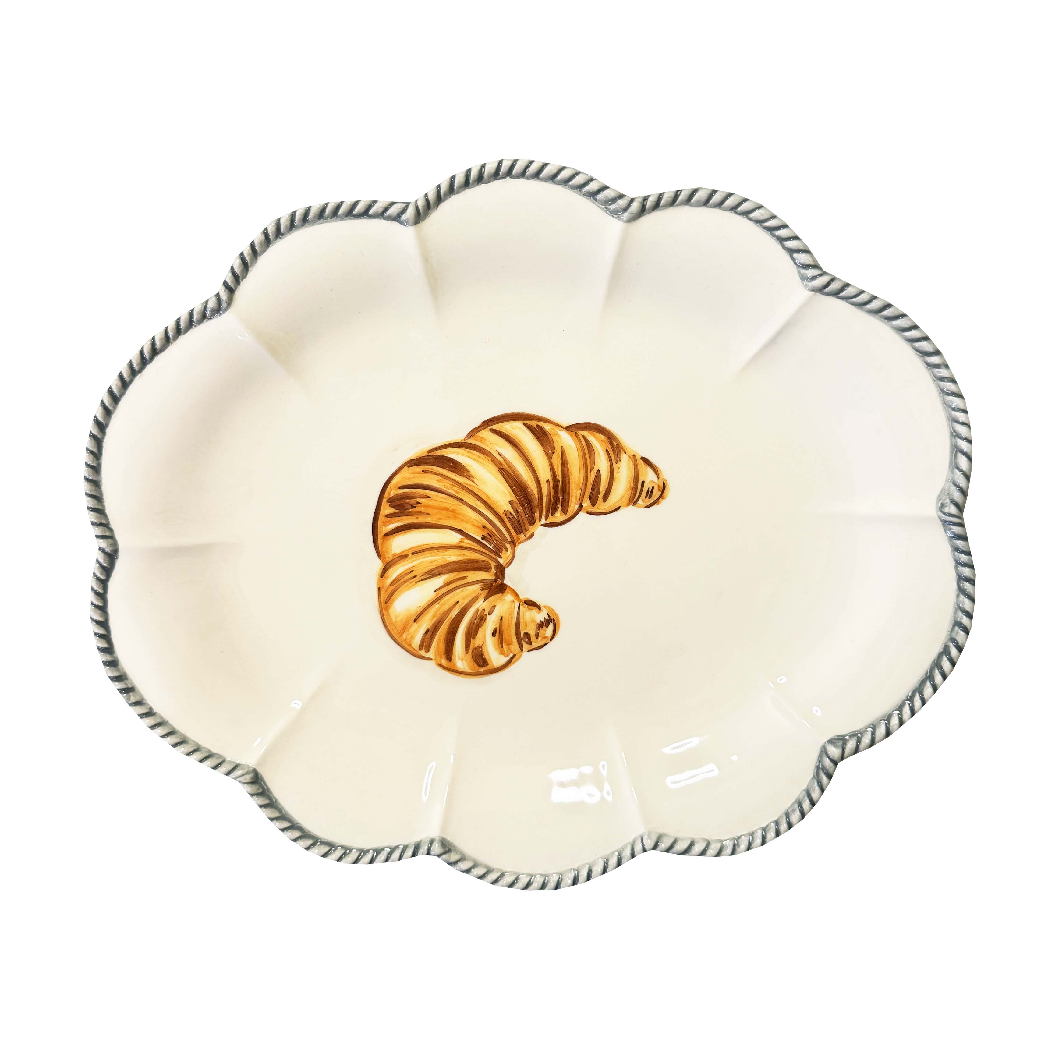 Breakfast Set-Of-Six Dinner Plates