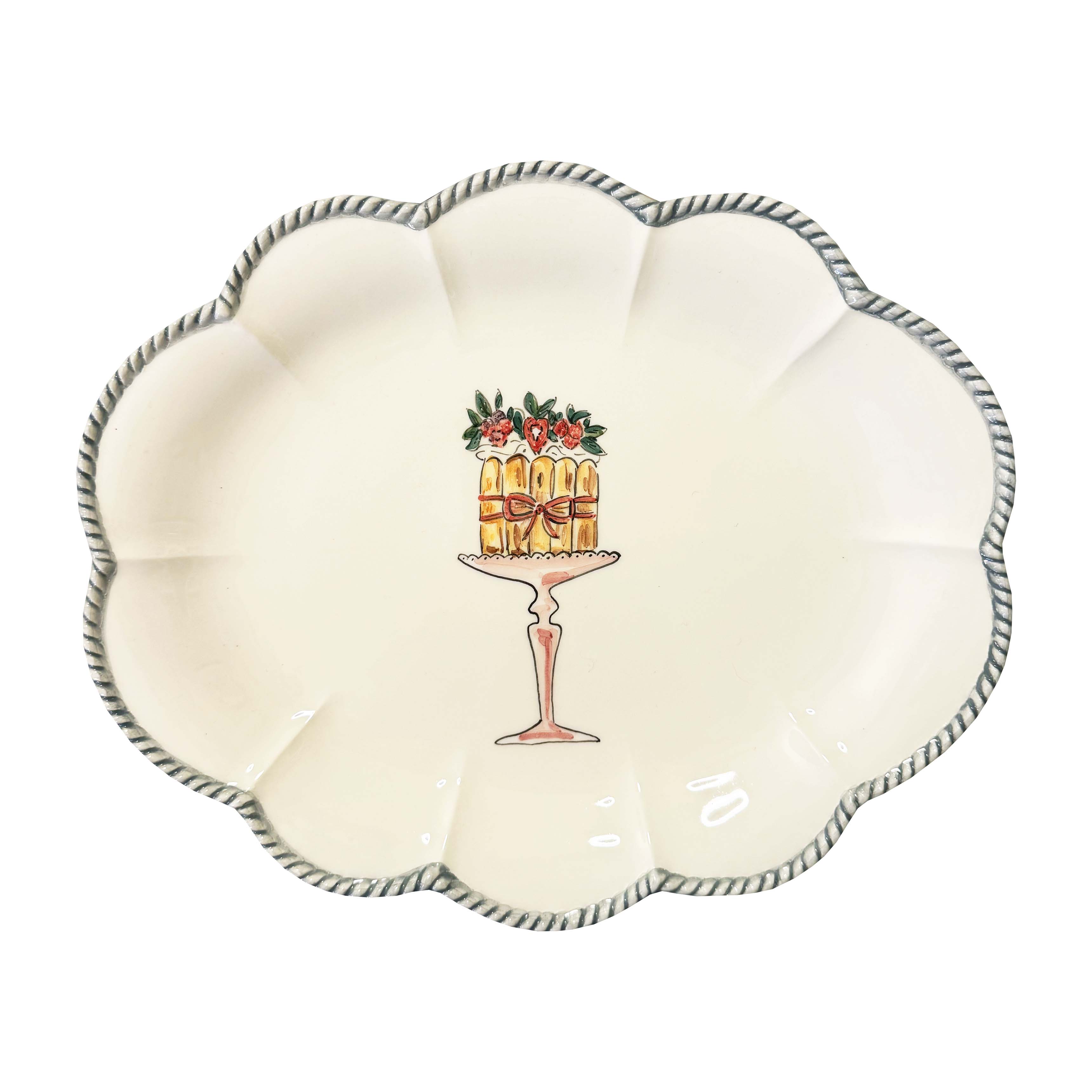 Breakfast Set-Of-Six Dinner Plates