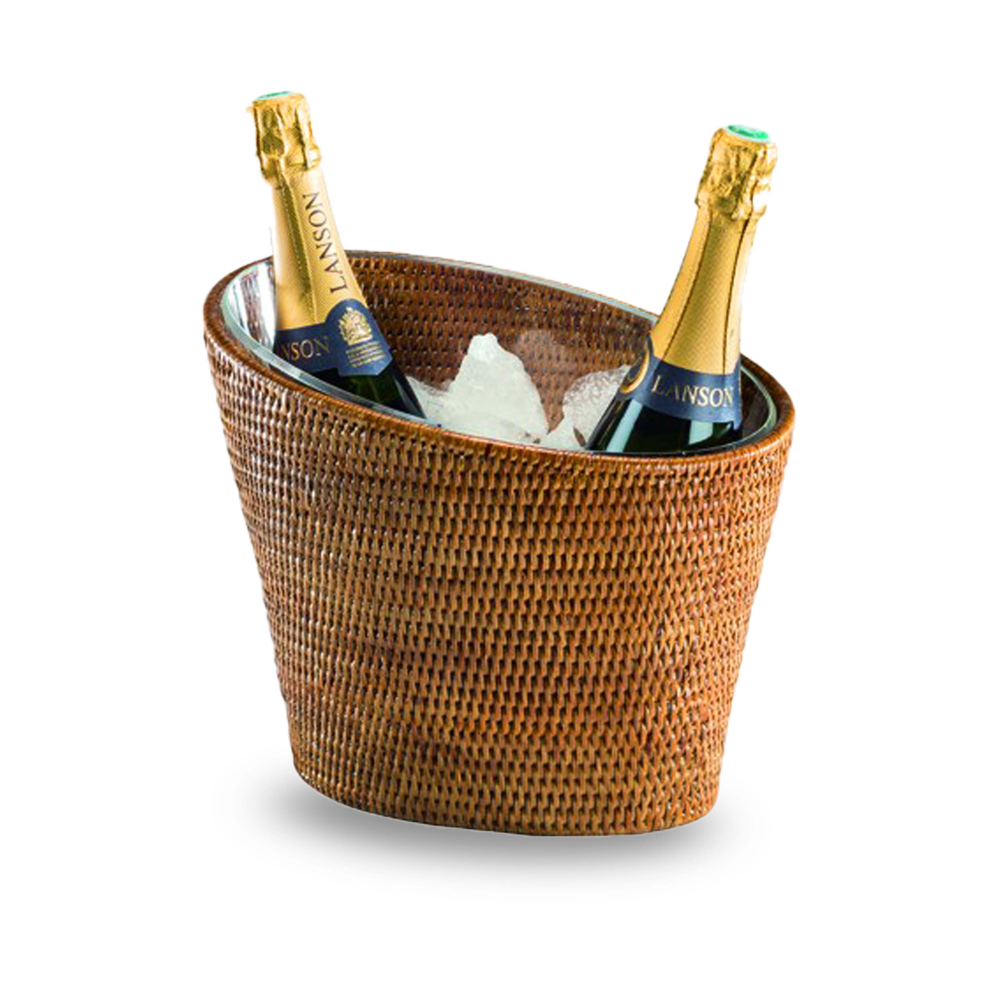 Vimini Brown Champagne Bucket