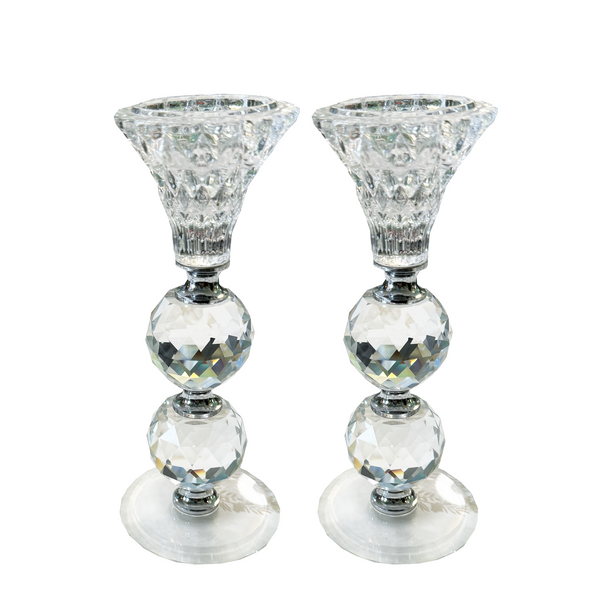 Ice Candle Holder Set of 2