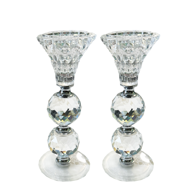 Ice Candle Holder Set of 2