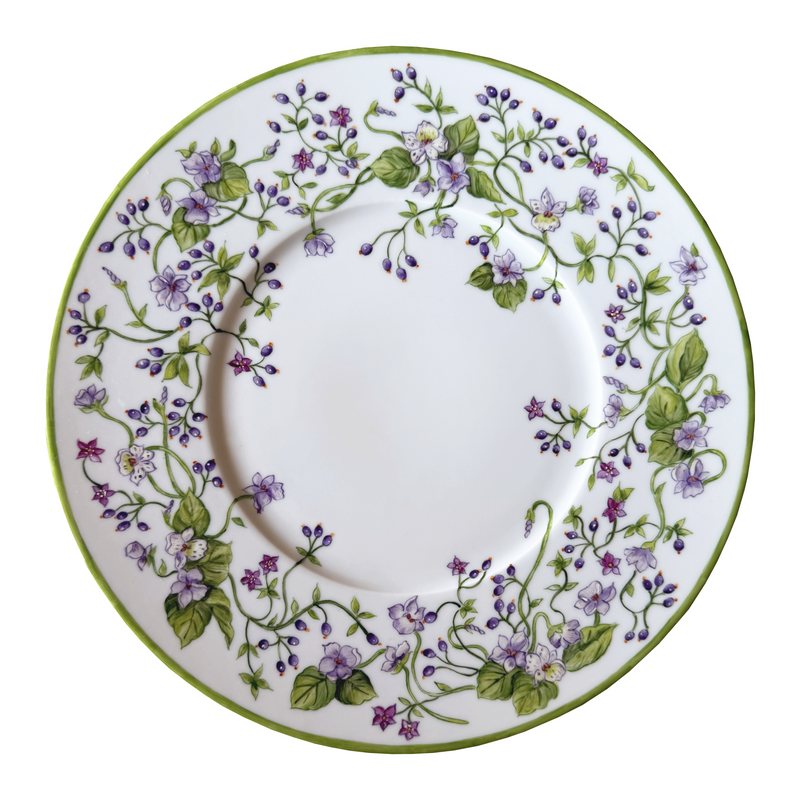 Lilac Dinner Plate