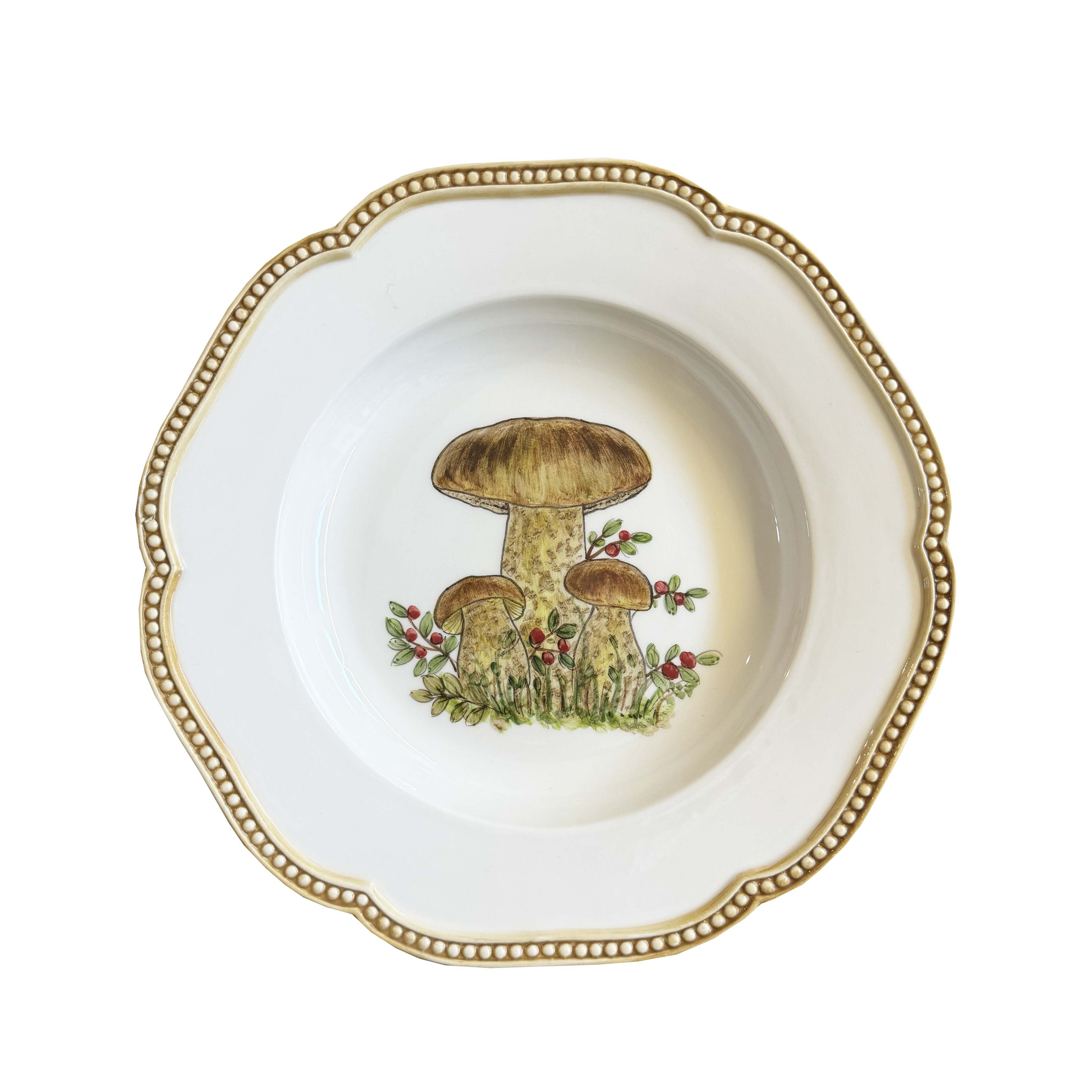 Autumn Soup Plates Set of 6