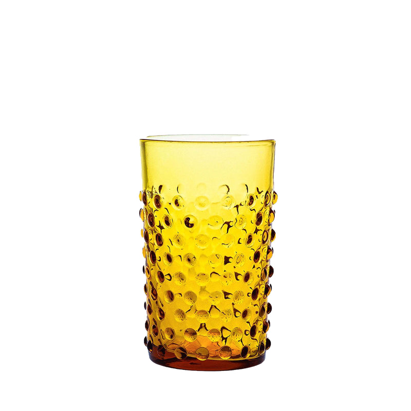 Kimchi Amber Water Glass