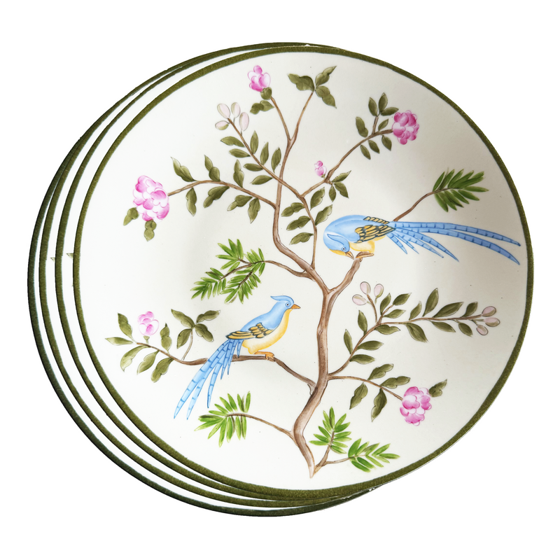 Birds of Paradise Dinner Plates Set of 6