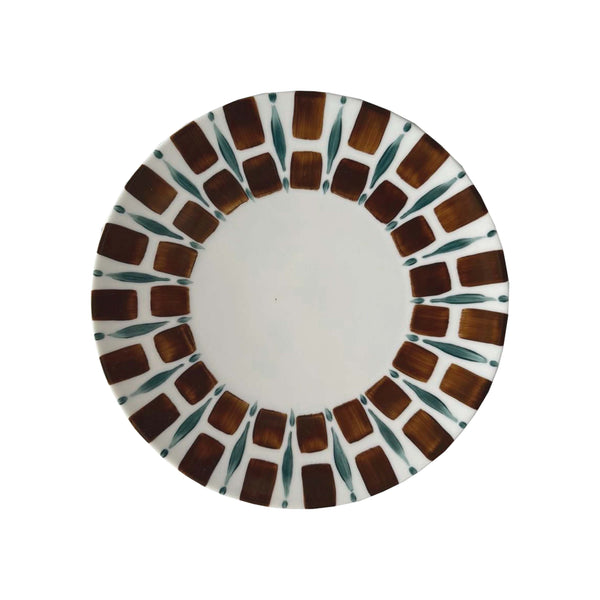 Righe Blue Dessert Plate