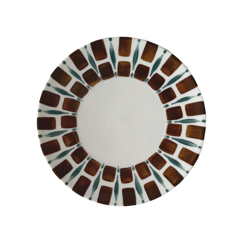 Righe Blue Dessert Plate