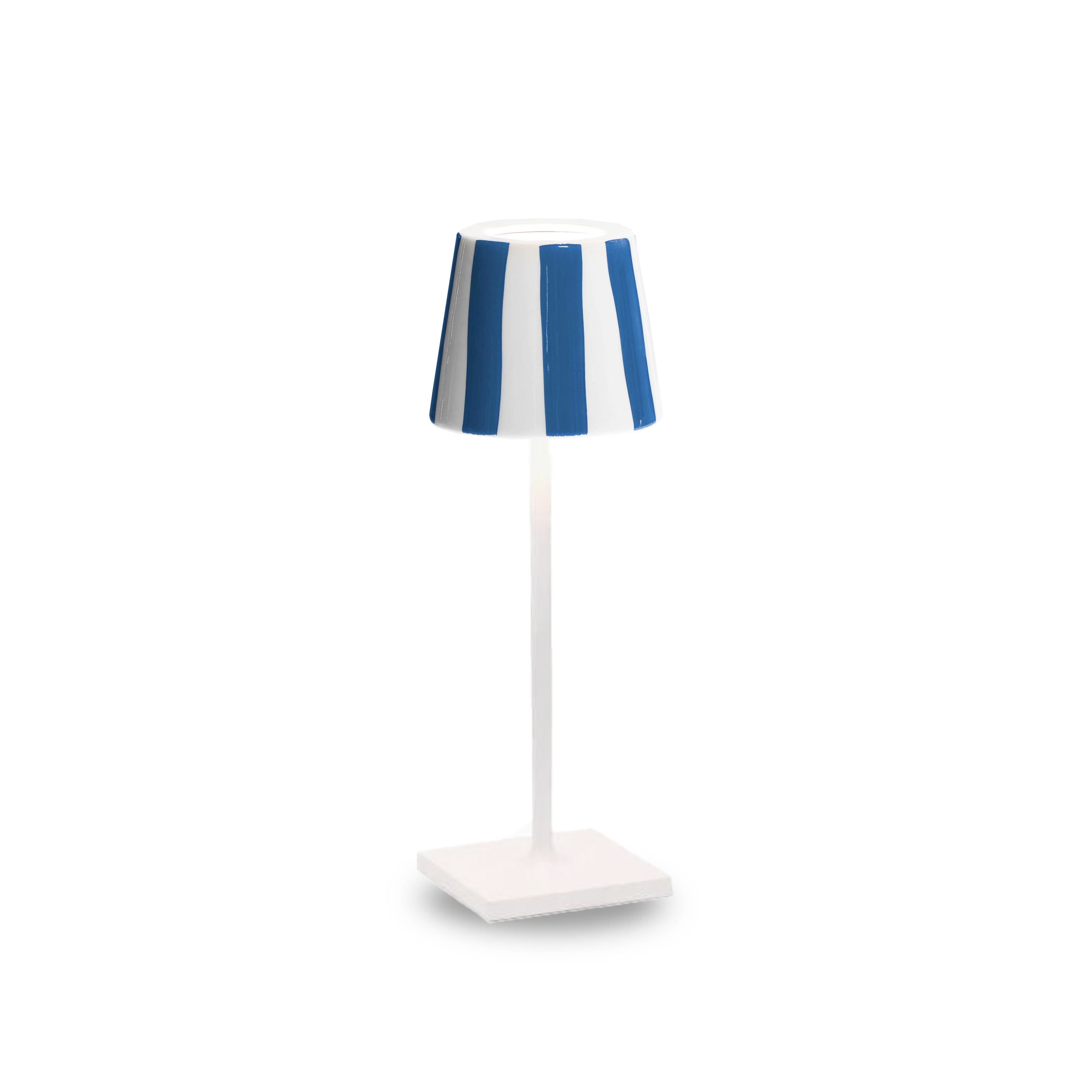 Striped Cordless Lamp
