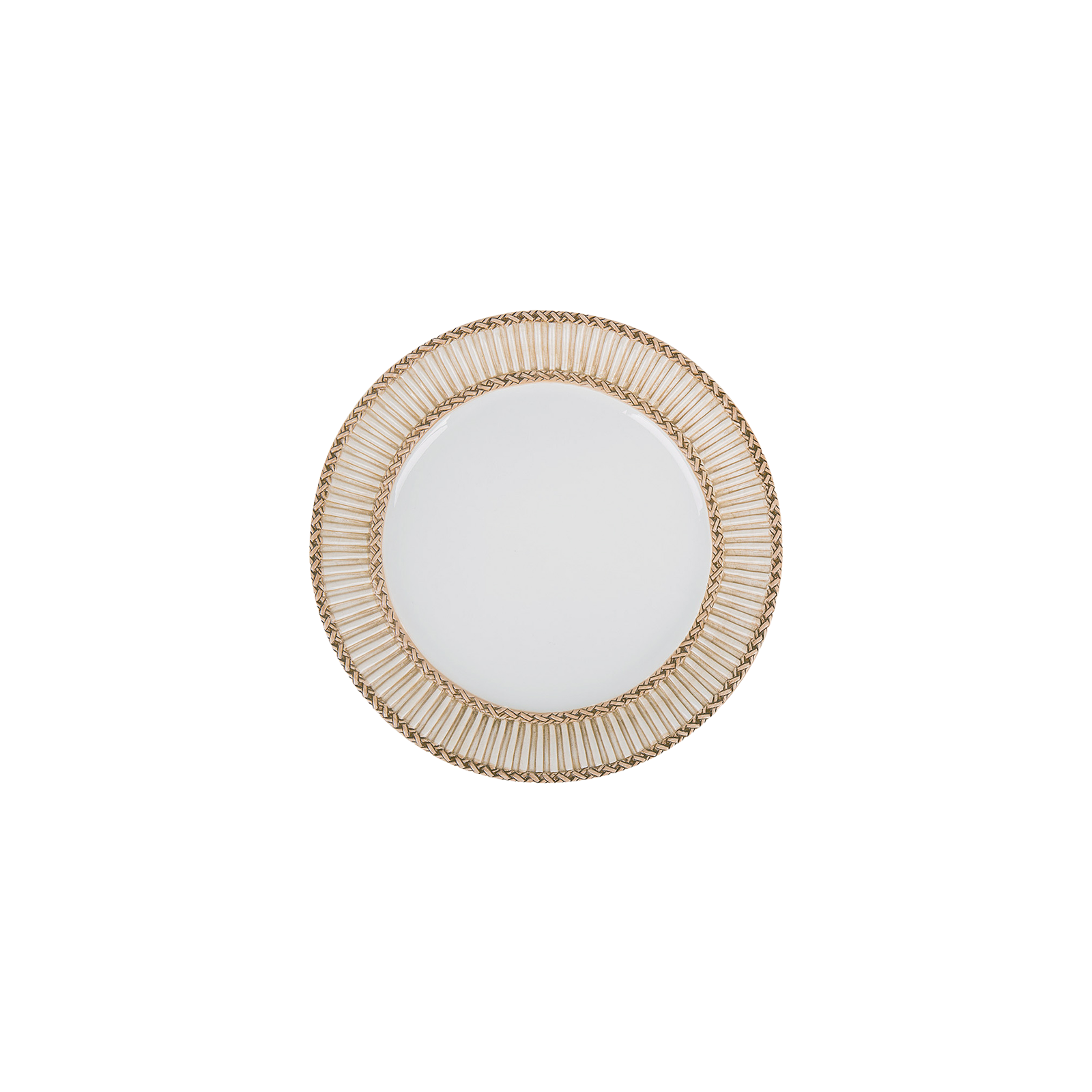 Vimini Beige Bread Plate