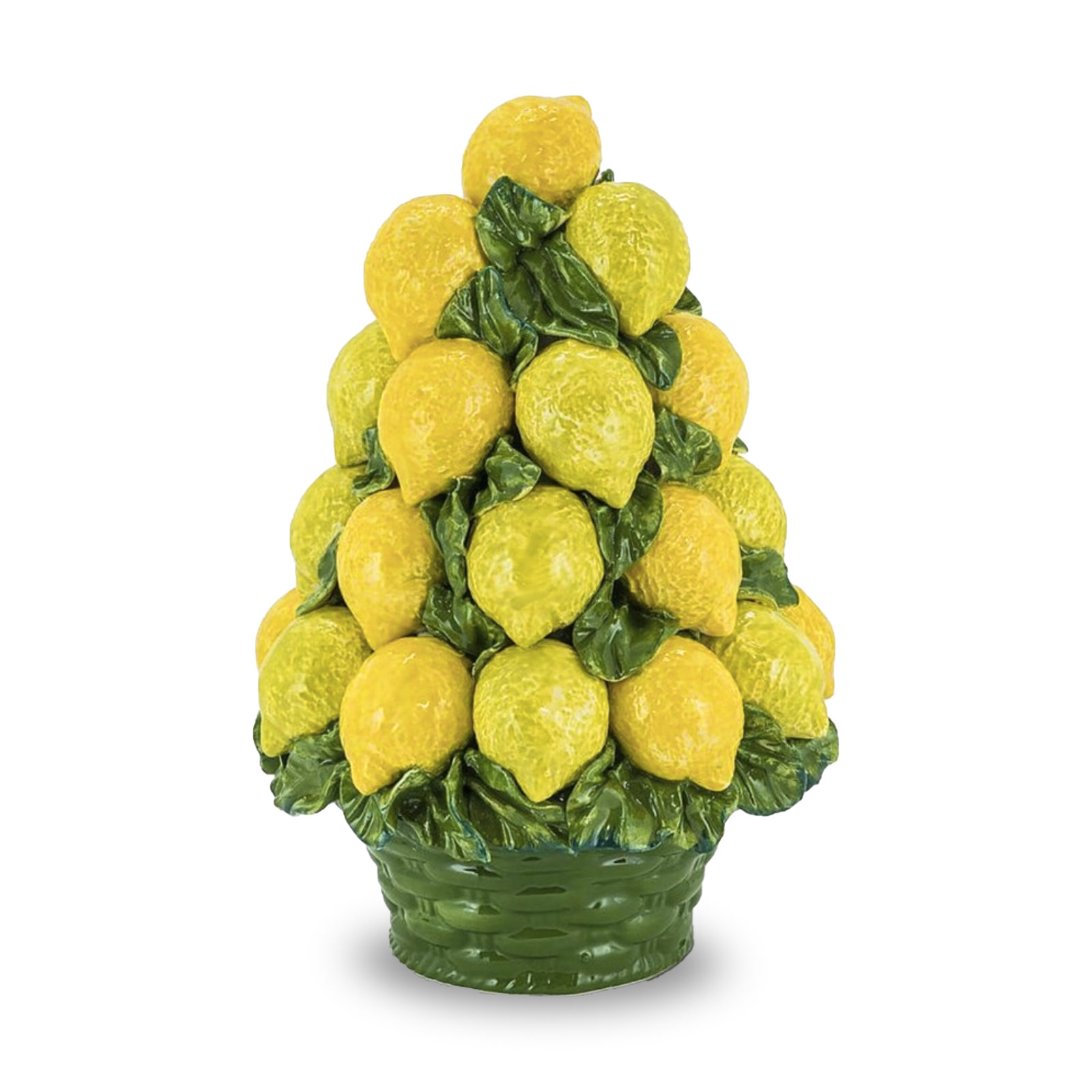 Lemons Cone Centerpiece