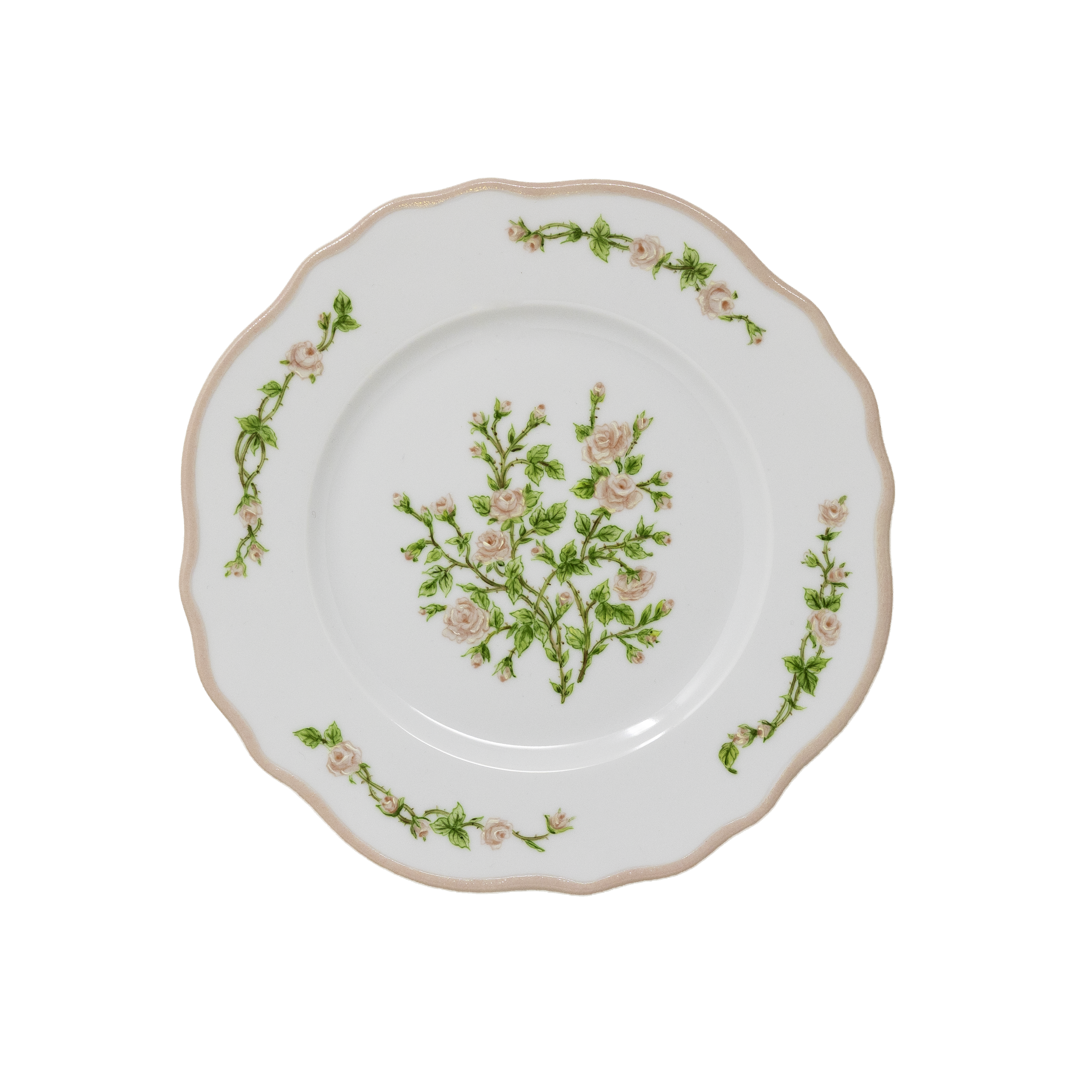 Floral Dessert Plates Set of 6