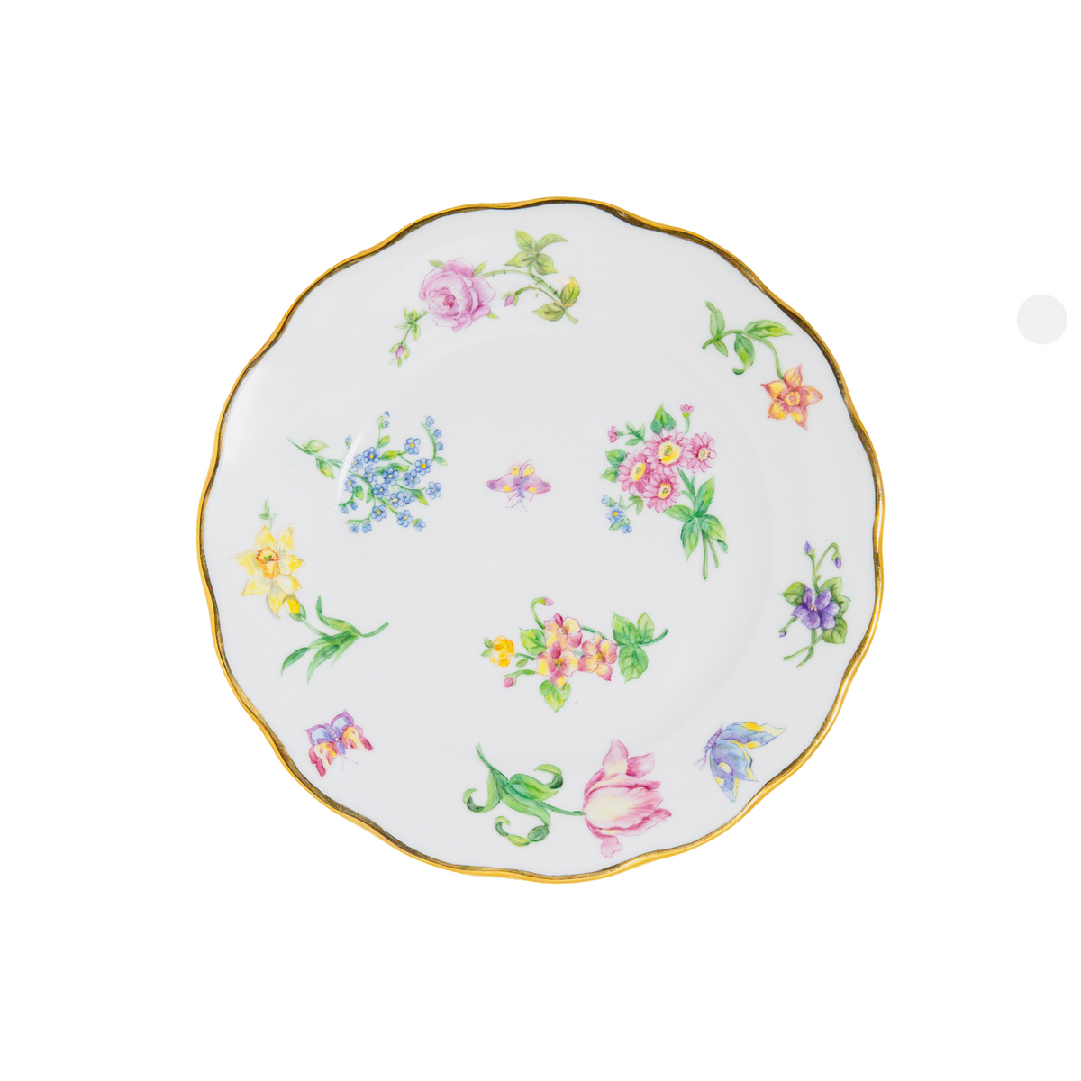 Flora Dessert Plate
