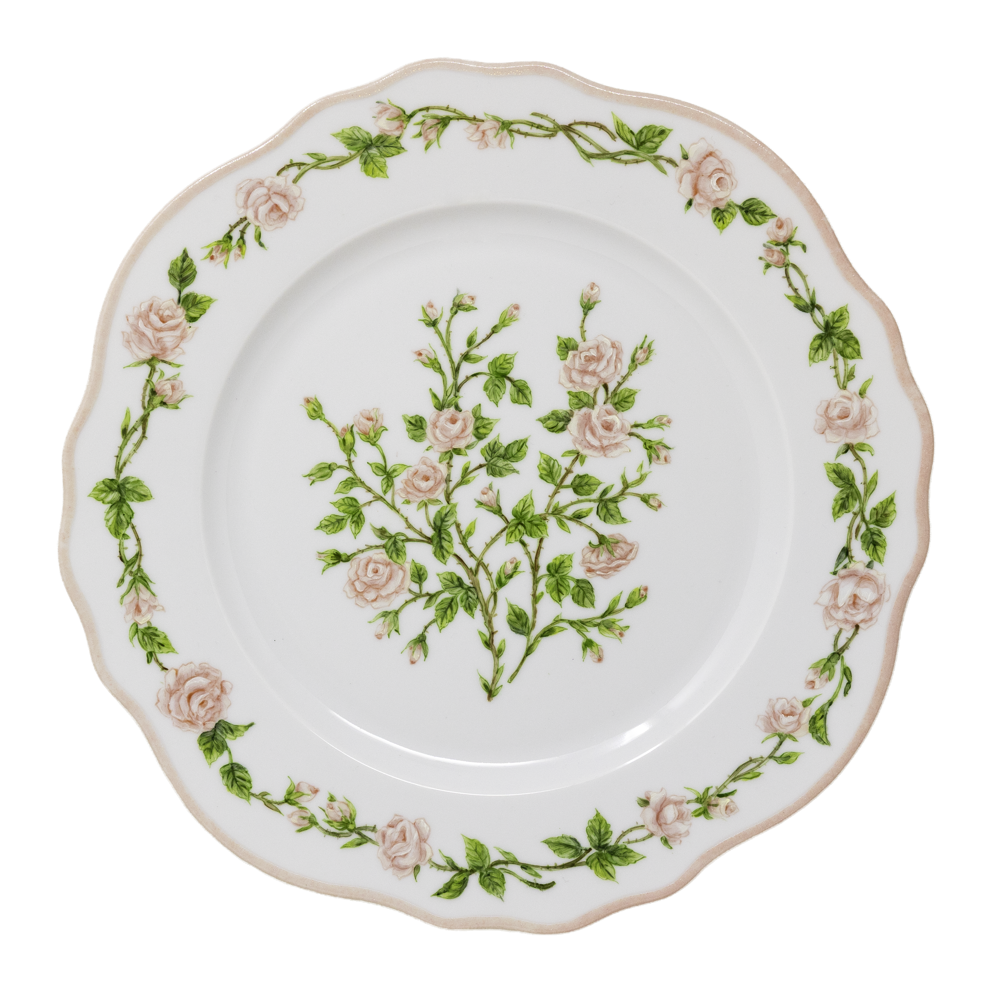 Floral Dinner Plates Set of 6