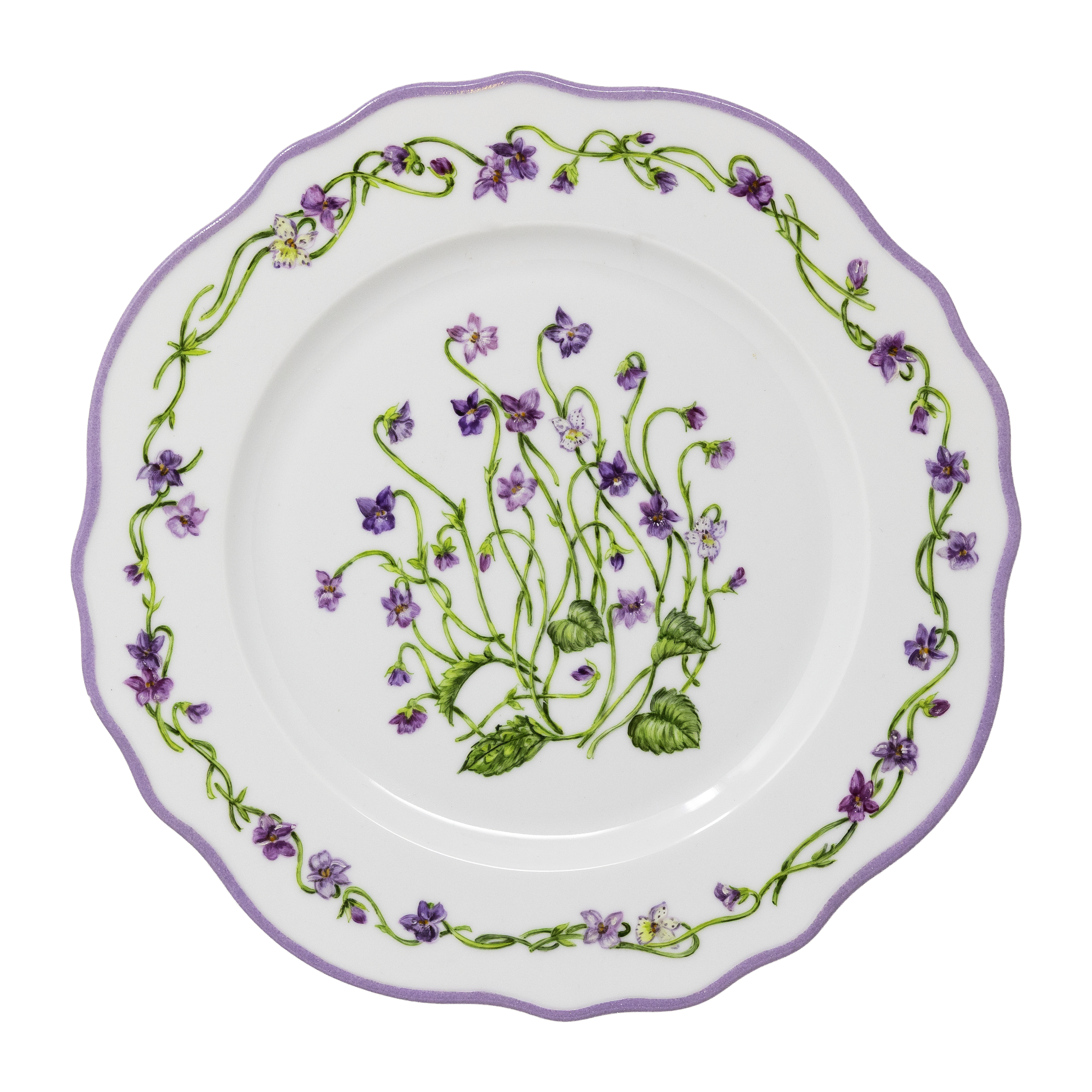 Floral Dinner Plates Set of 6