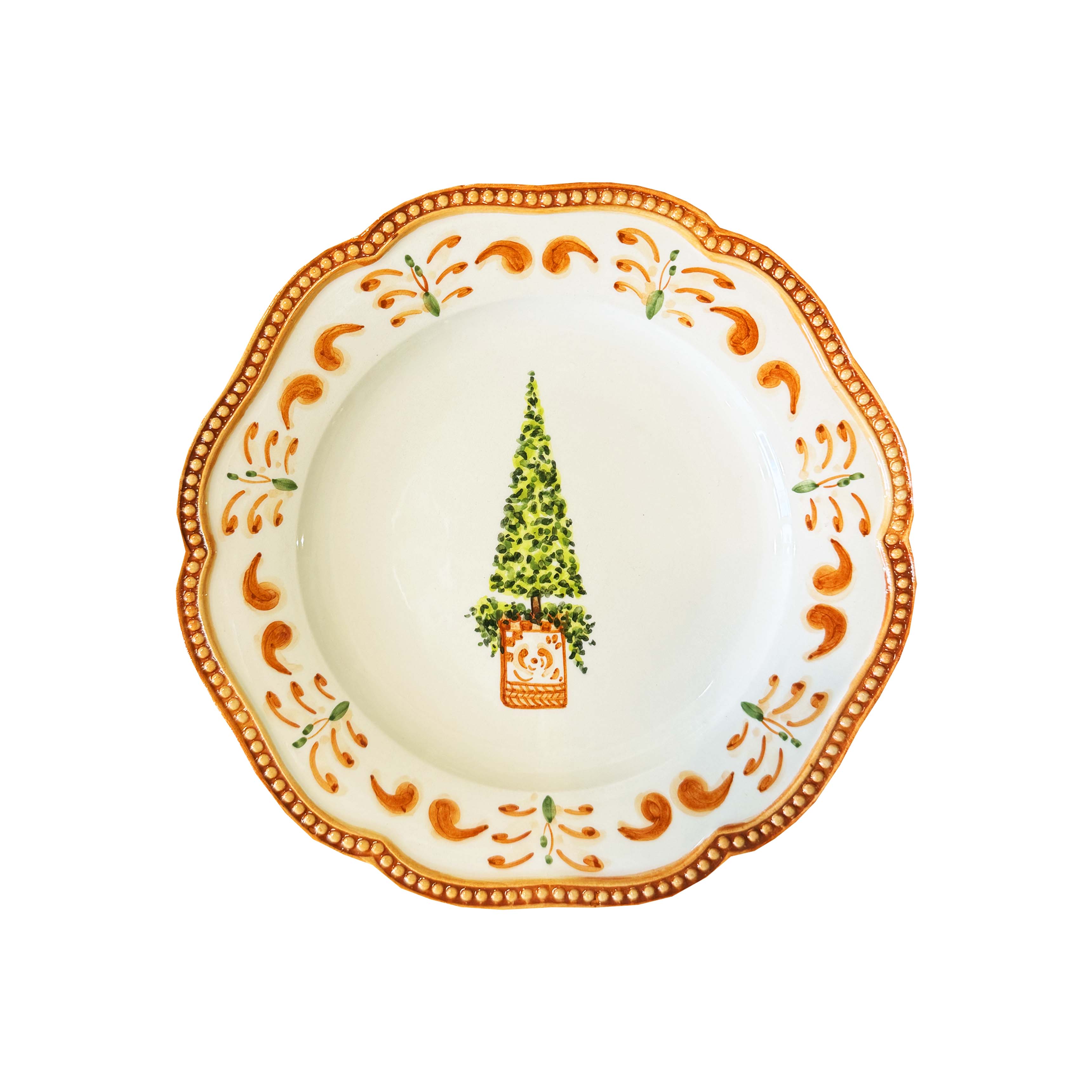 Cotto Dessert Plate Set of 4