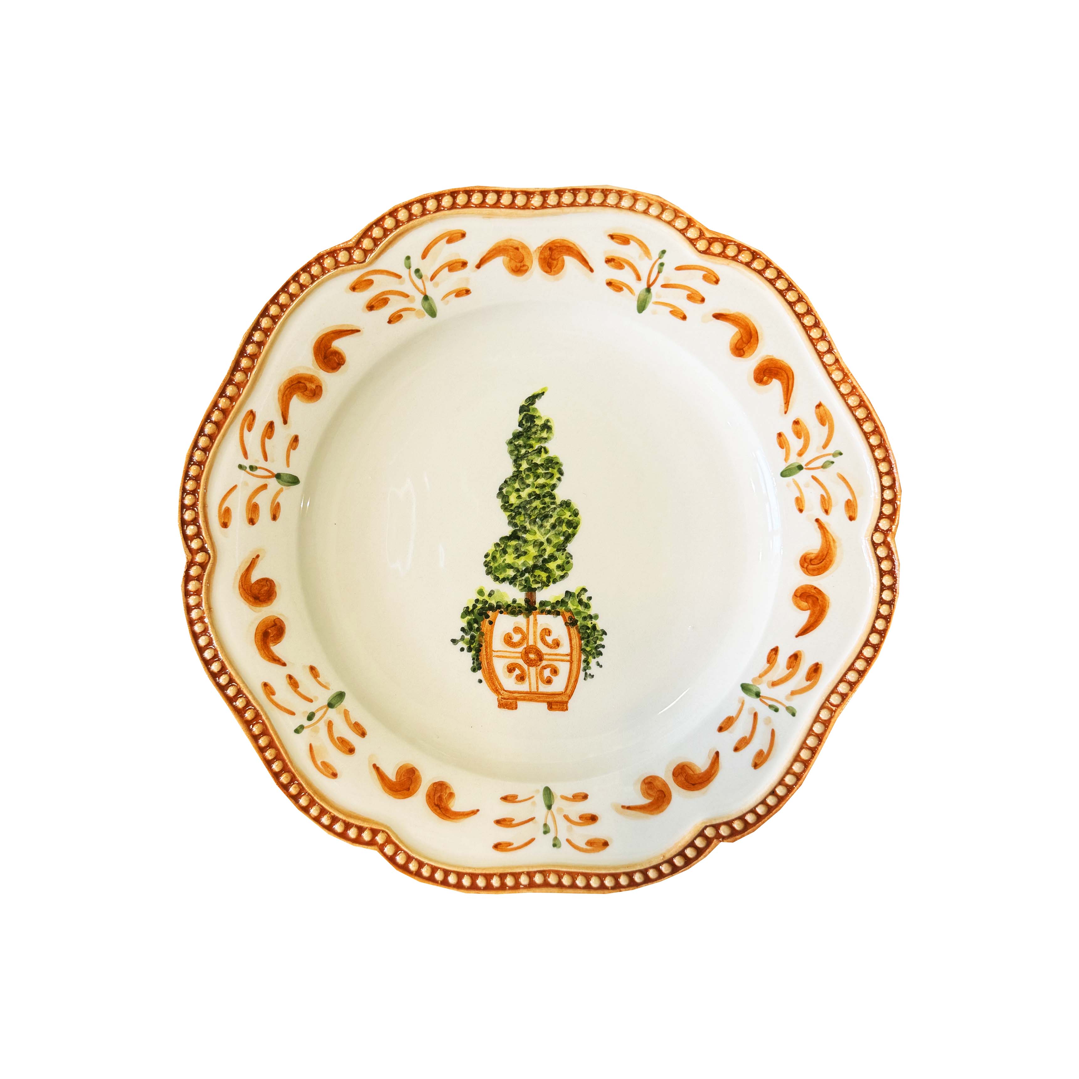 Cotto Dessert Plate Set of 4