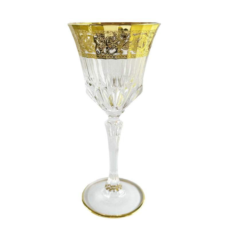 Golden Wine Glass