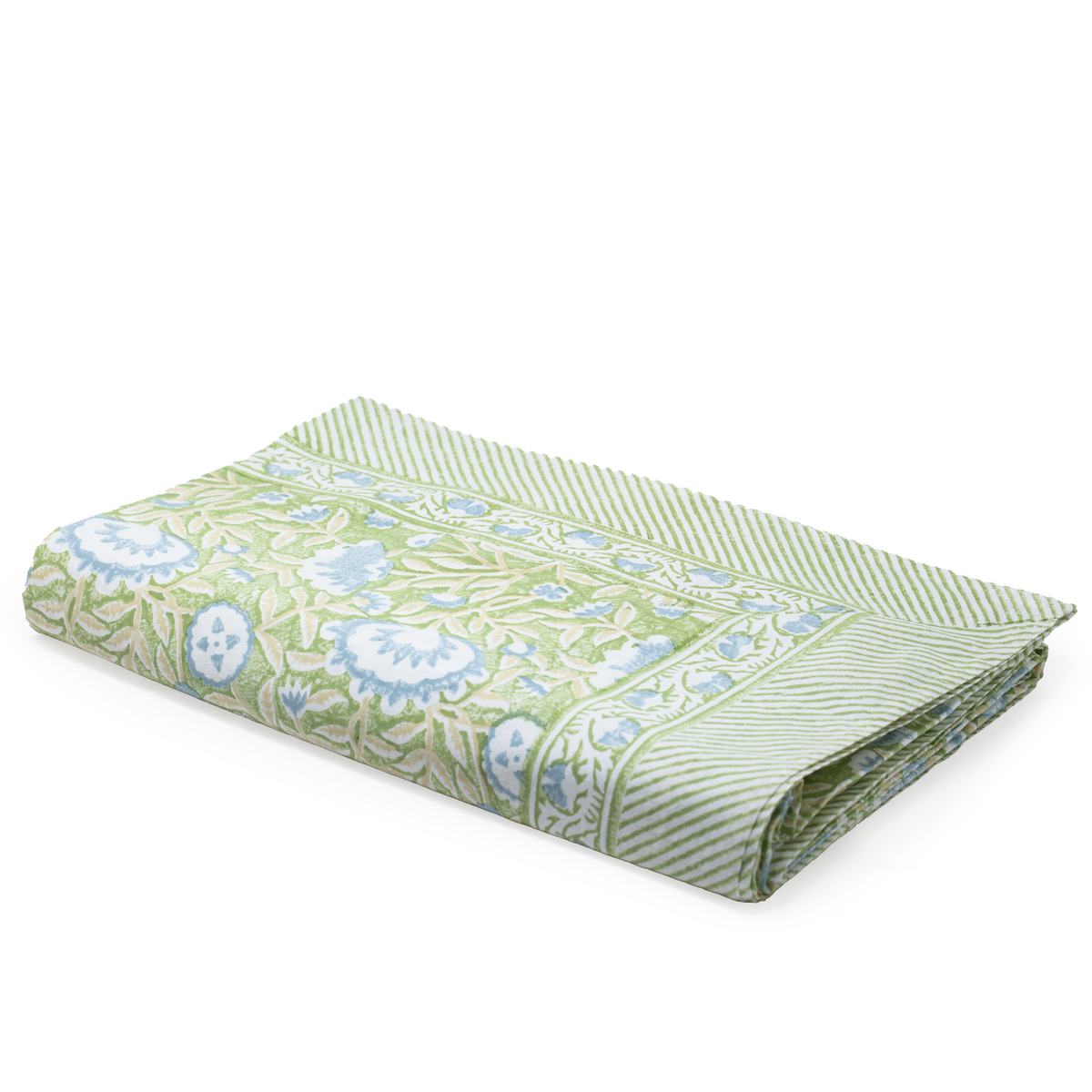 Loulou Green Tablecloth