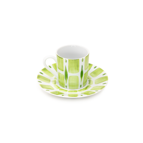 Funky Coffee Cup & Saucer