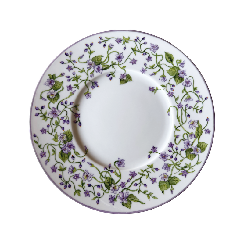 Lilac Dessert Plate