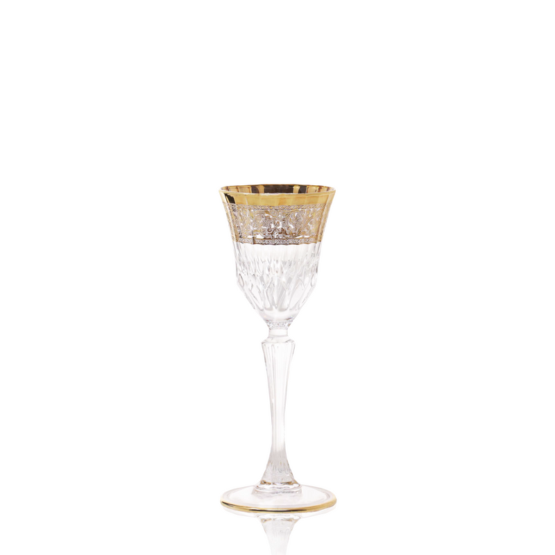 Golden Liquor Glass